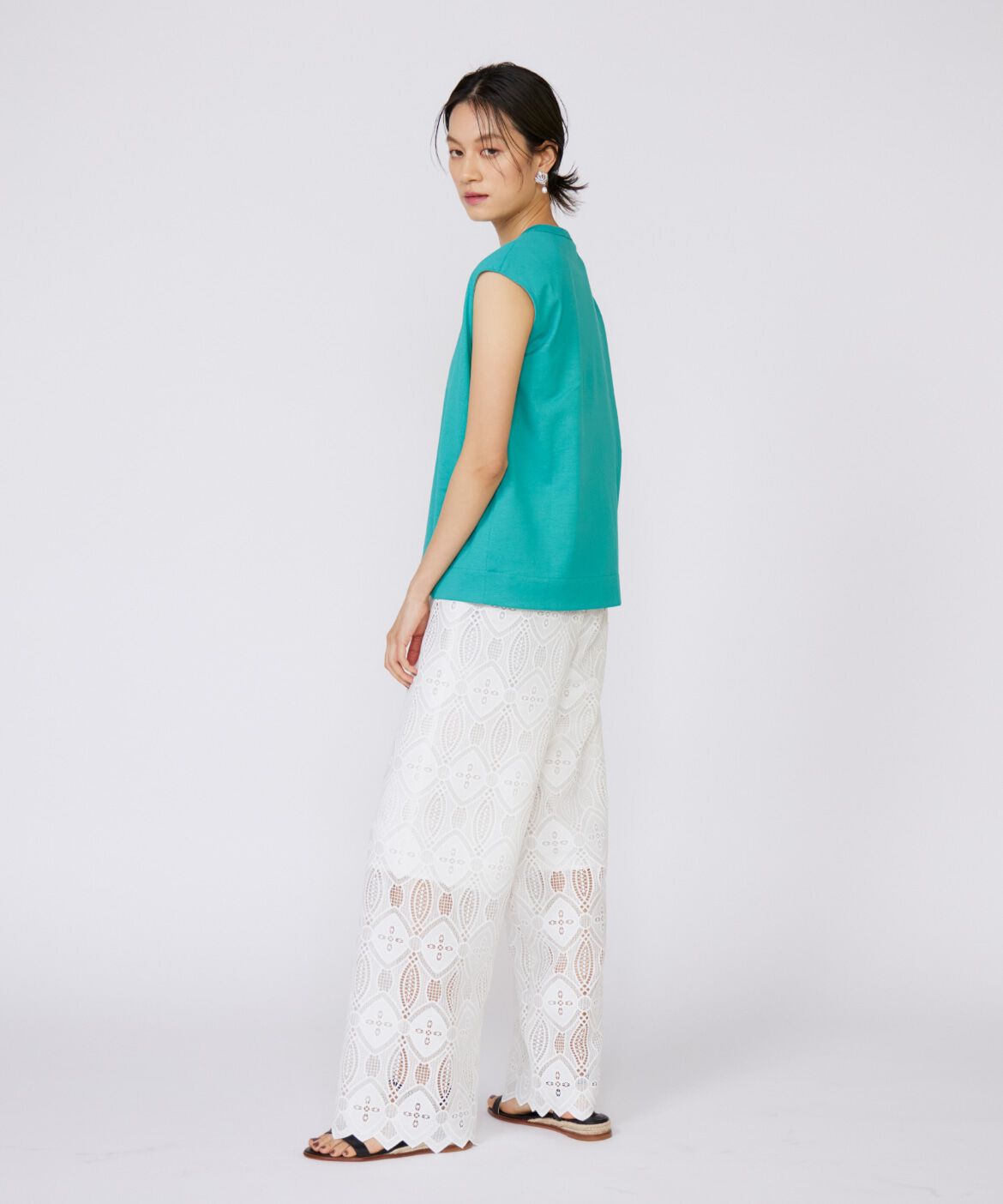 INED「フレンチスリーブトップス」|Tシャツ・カットソー|