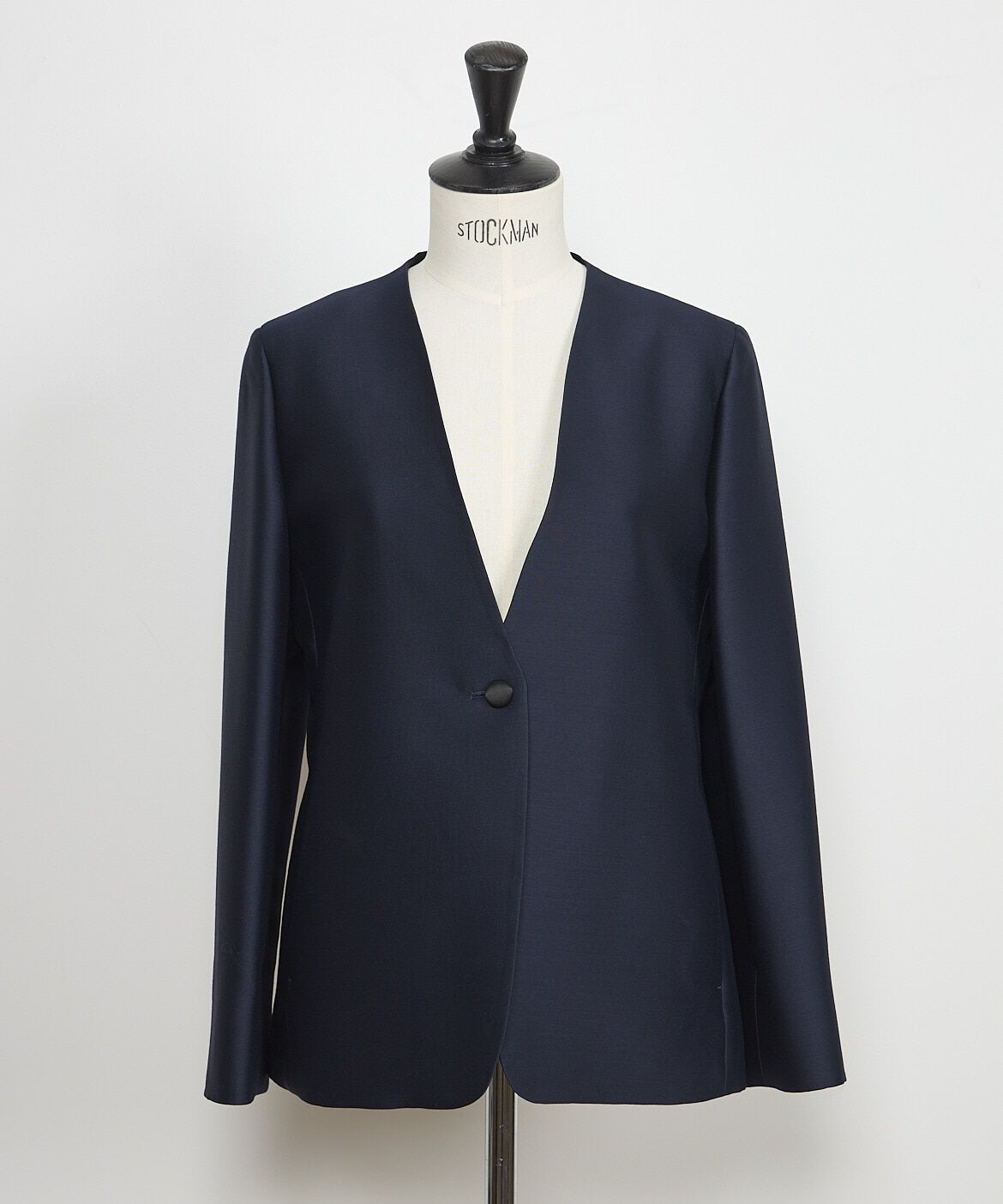 INED「シルクウール替衿タキシードジャケット《la veille by SUPERIOR CLOSET》」|テーラードジャケット|