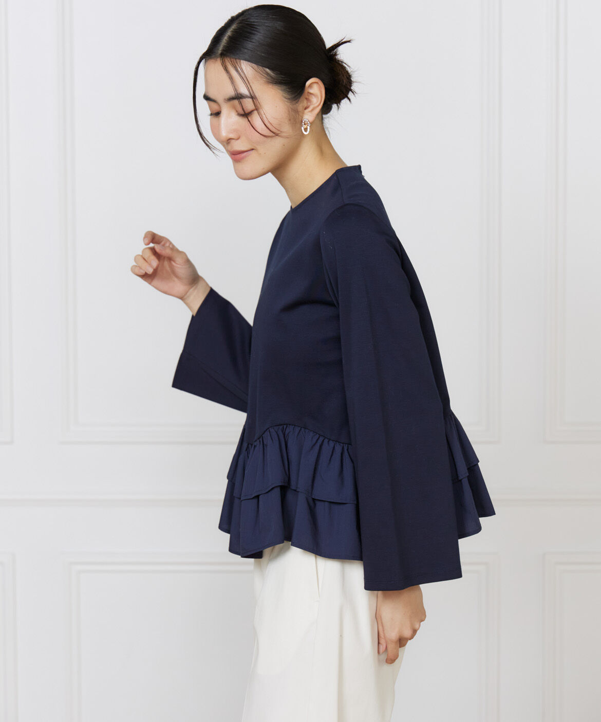 DAY by DAY it&rsquo;s international「《コラボSTORY》裾フリルトップス」|Tシャツ・カットソー|