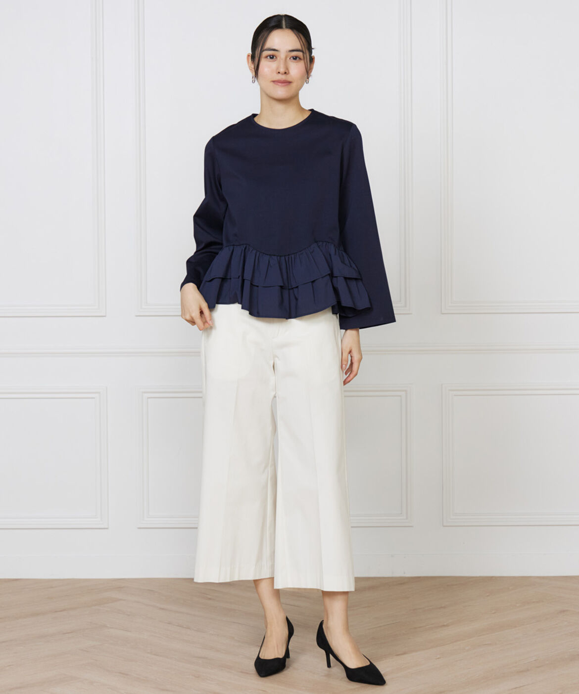 DAY by DAY it&rsquo;s international「《コラボSTORY》裾フリルトップス」|Tシャツ・カットソー|