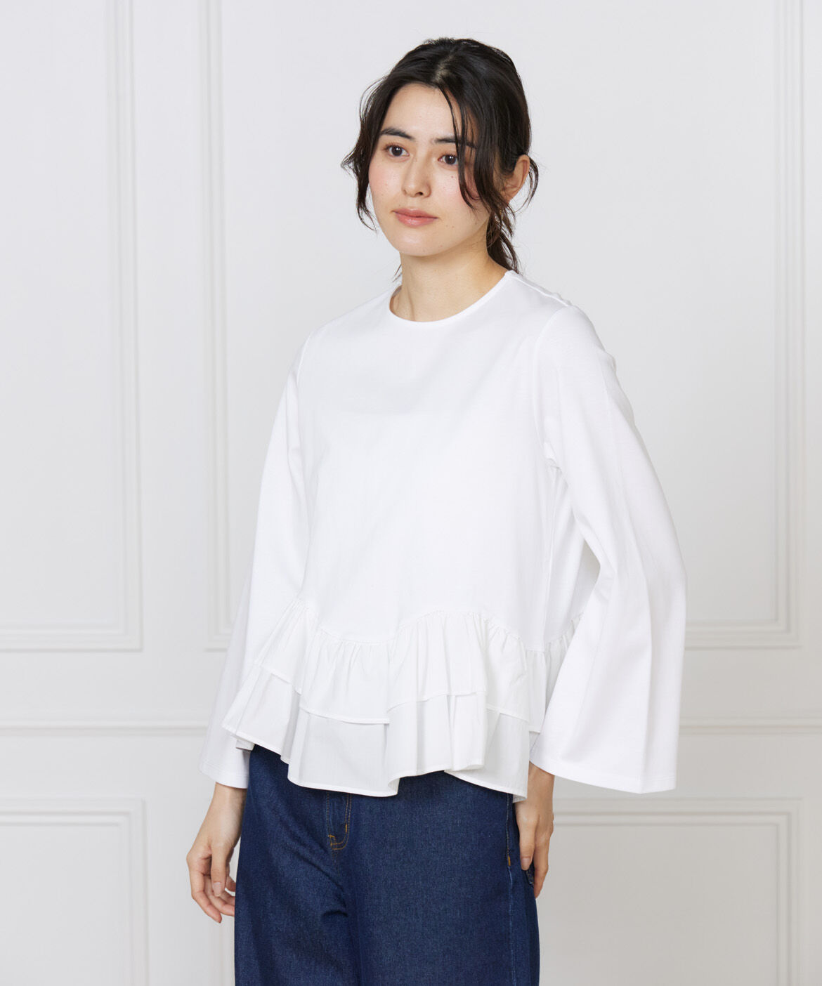 DAY by DAY it&rsquo;s international「《コラボSTORY》裾フリルトップス」|Tシャツ・カットソー|