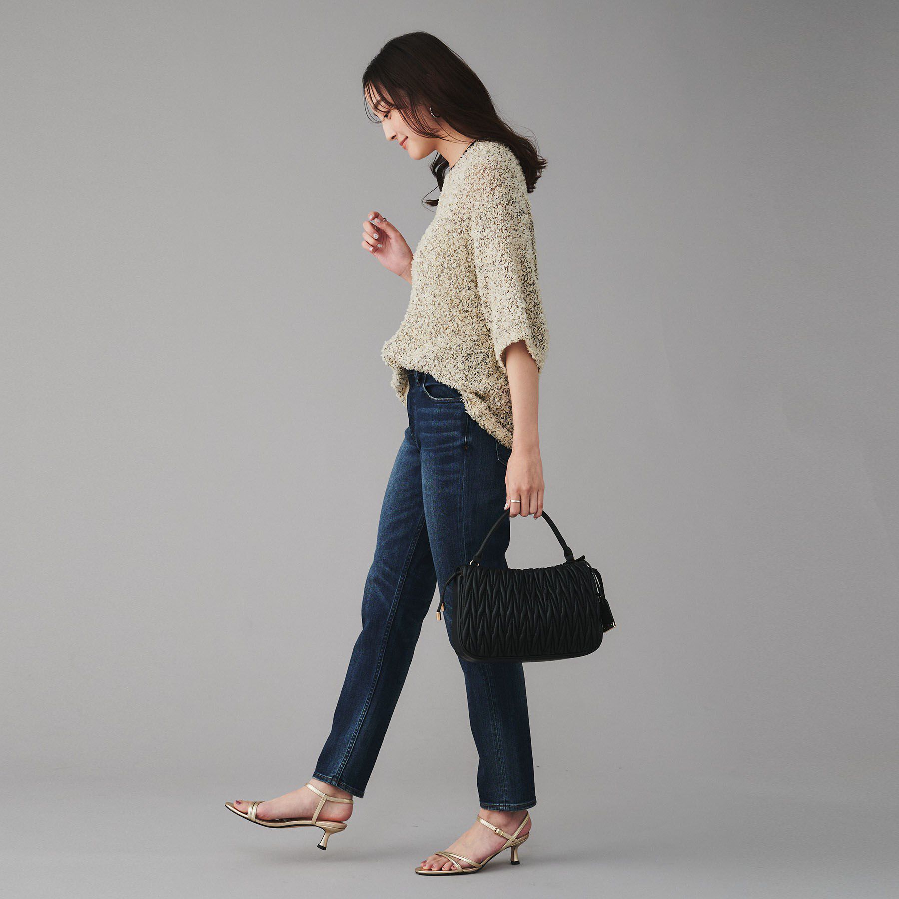 UNTITLED「【Healthy DENIM&times;UNTITLED】別注 R Mrytle（リマートル）テーパードデニム」|デニム|