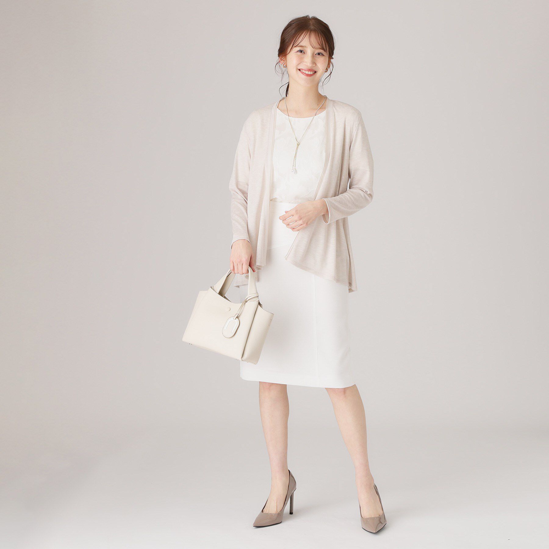 COUP DE CHANCE「【洗える】着流しカーディガン」|カーディガン|