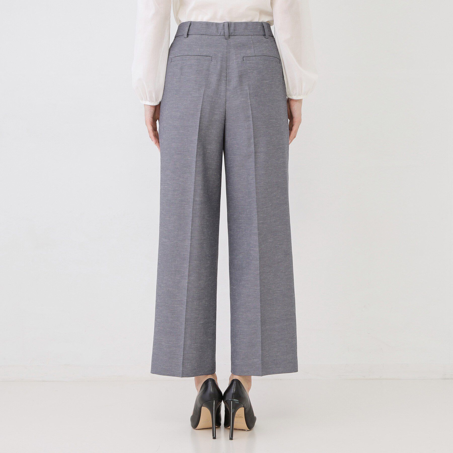 COUP DE CHANCE「【手洗い可／日本製／裏地無し／清涼感／セットアップ可】セミワイドパンツ」|その他|