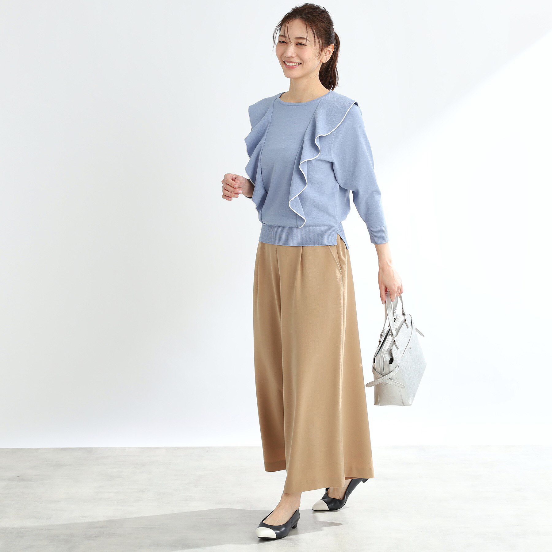 Reflect「【手洗い可】フリュイドスカーチョパンツ」|その他|