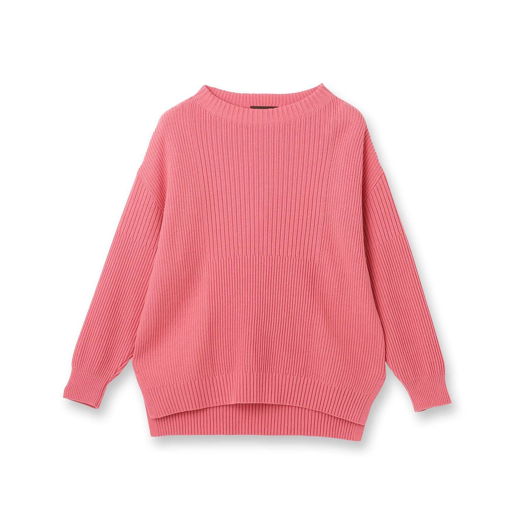 Reflect「【腰周りカバー／長め丈】モックネックニットプルオーバー」|ニット・セーター|