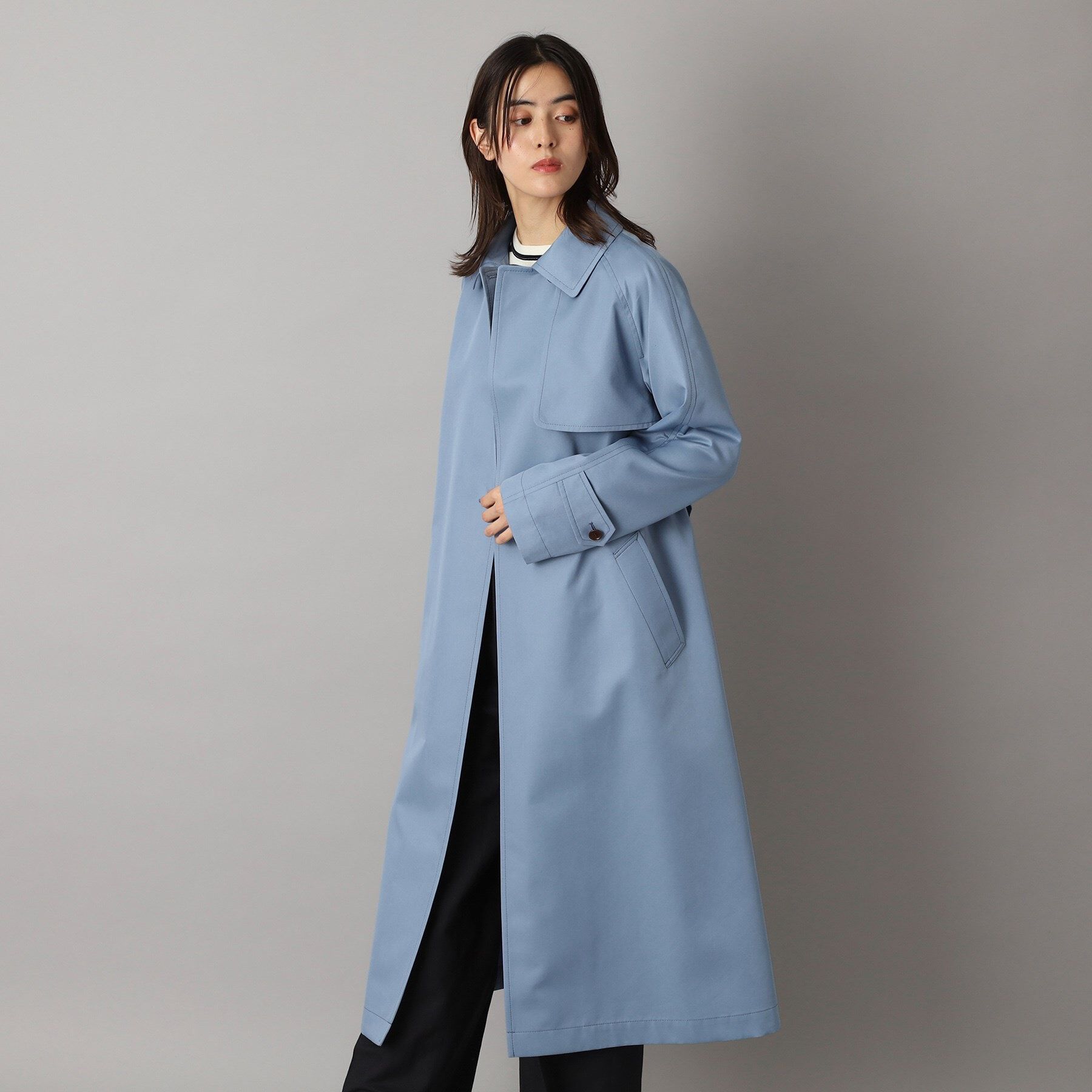 DRESSTERIOR「【上品/美シルエット】ライトトレンチコート」|トレンチコート|