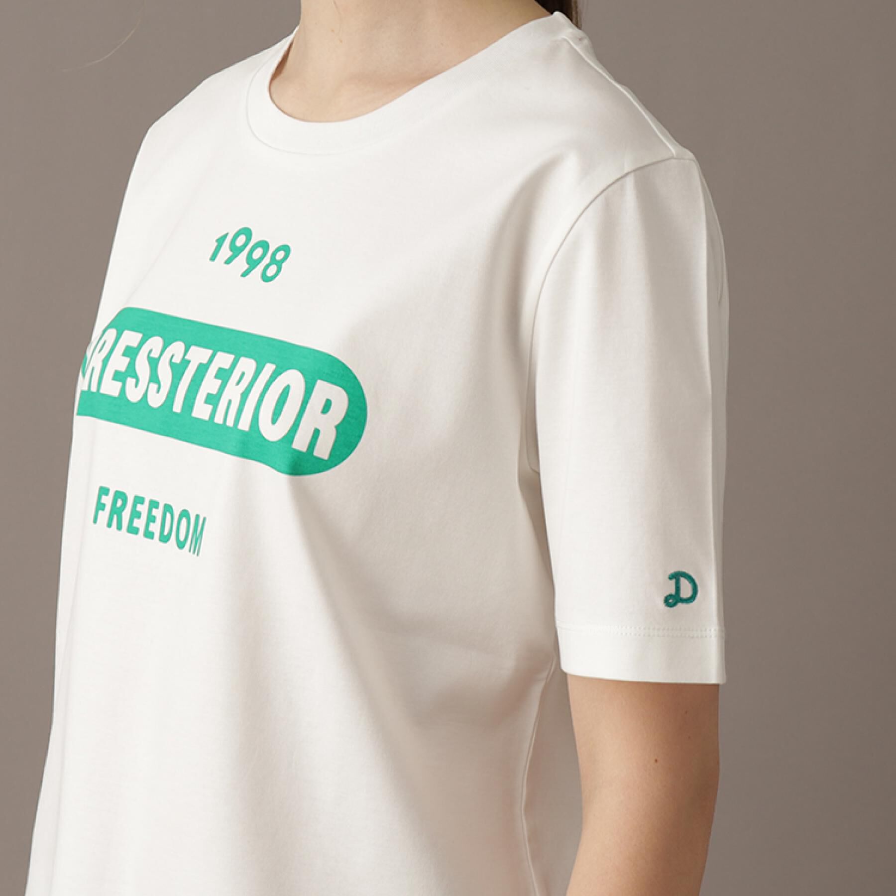 DRESSTERIOR「【接触冷感/抗菌防臭/消臭】ルクア・EC限定アニバーサリーTシャツ」|Tシャツ・カットソー|