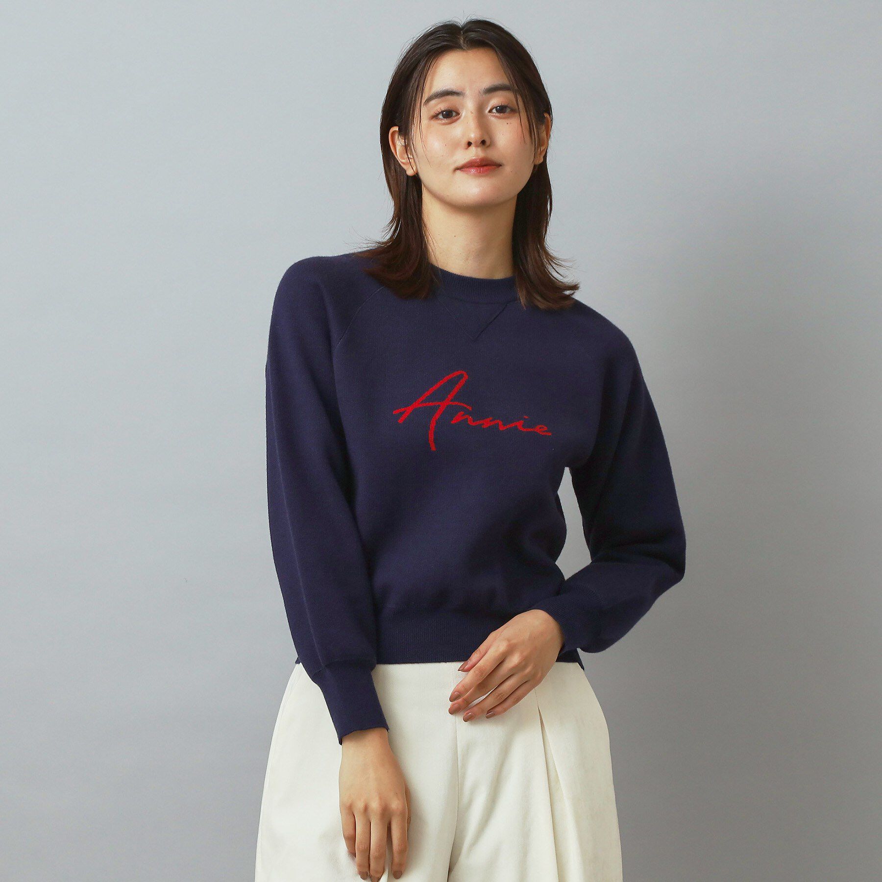 DRESSTERIOR「【CLASSY.12月号掲載】アニージャカードニット」|ニット・セーター|