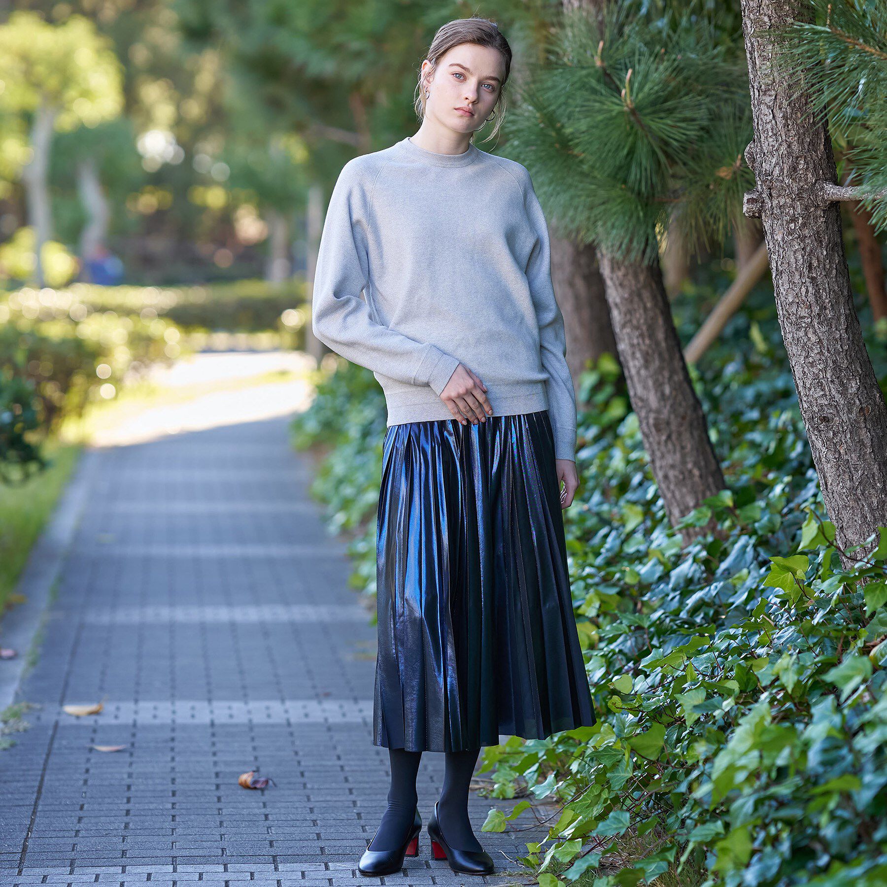 DRESSTERIOR「ウォッシャブルコットンカシミヤニット」|ニット・セーター|