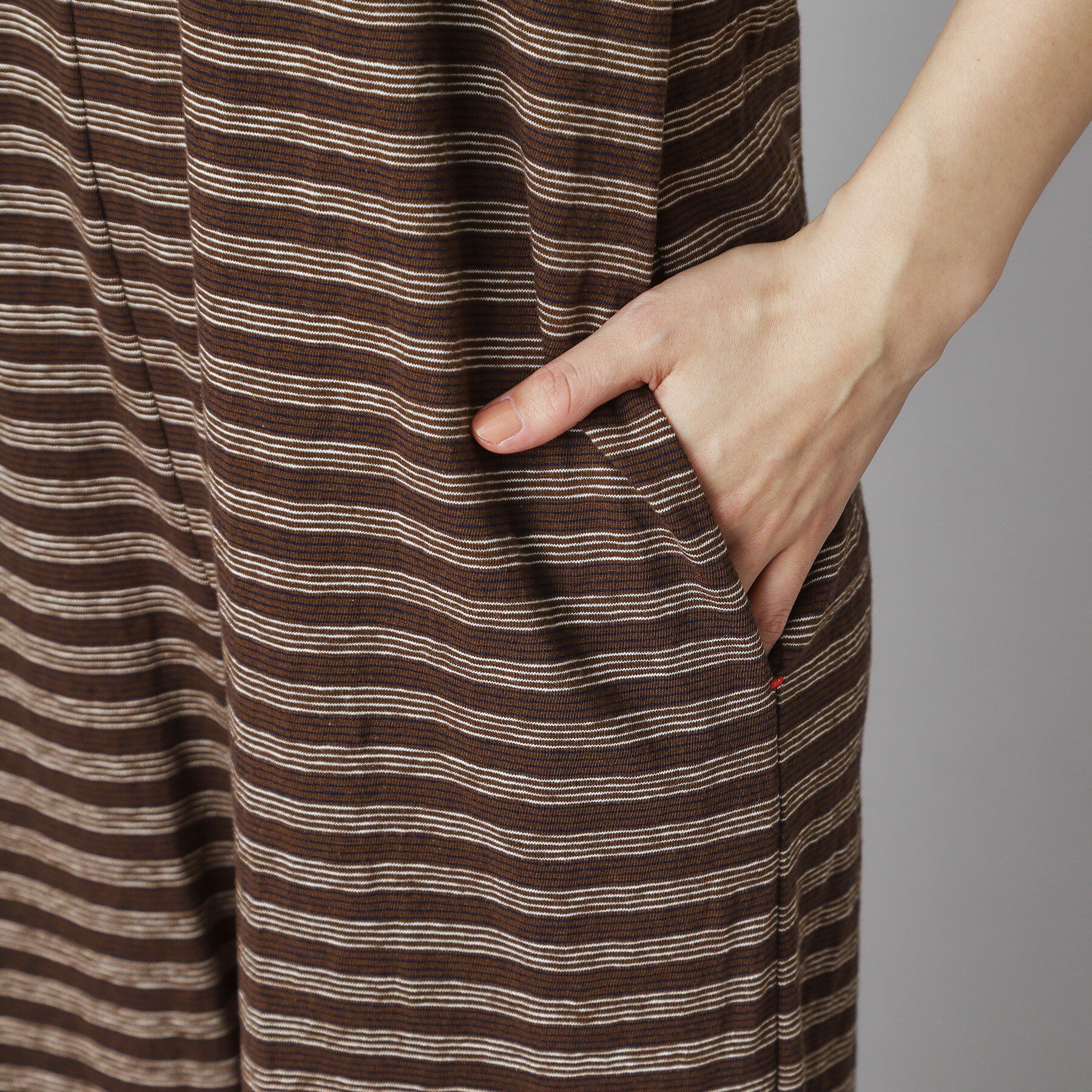 DRESSTERIOR「provoke（プロヴォーク）ボーダーコンビネゾン」|ルームウェア|