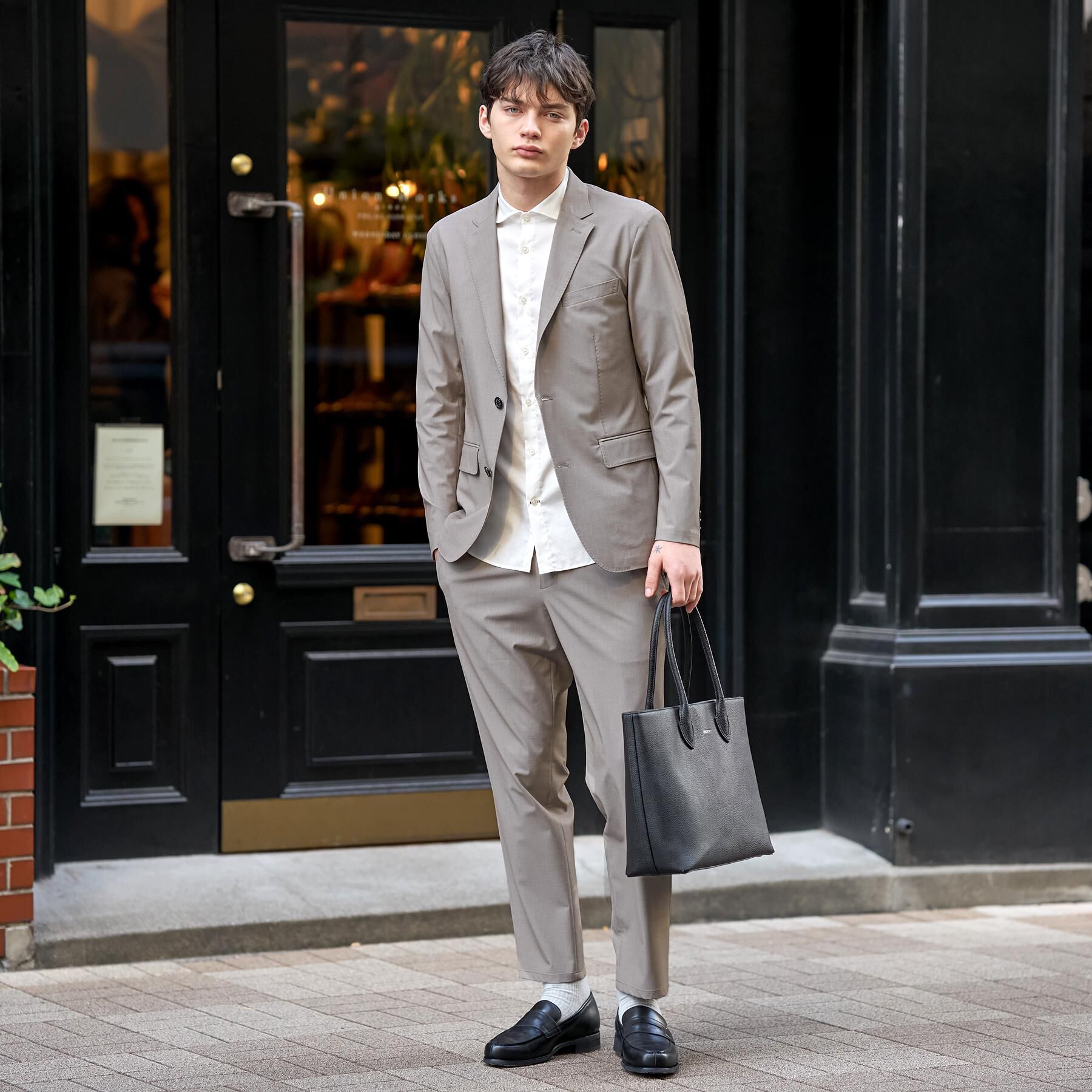 DRESSTERIOR「【セットアップ可】CARREMAN ストレッチジャケット」|テーラードジャケット|