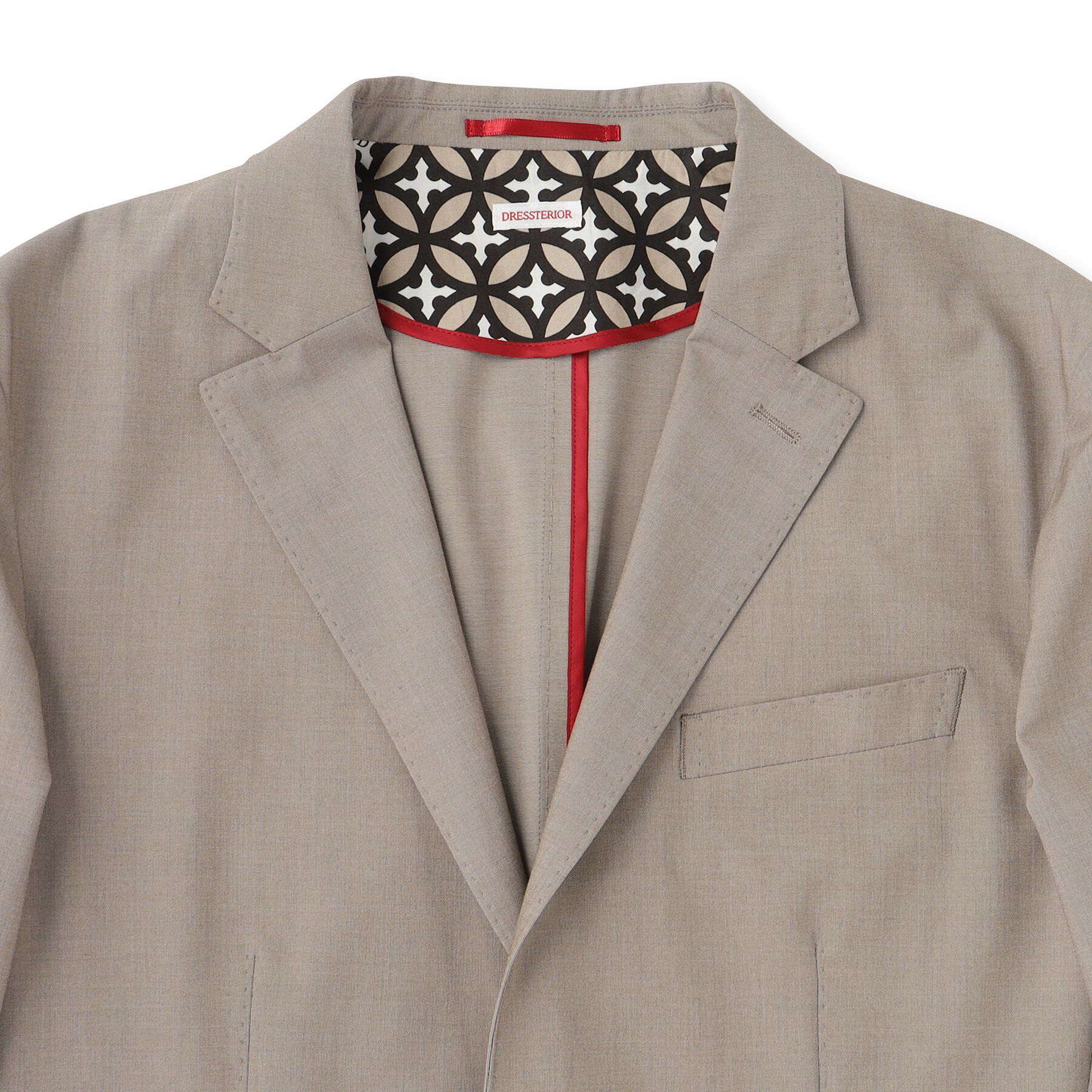 DRESSTERIOR「【セットアップ可】CARREMAN ストレッチジャケット」|テーラードジャケット|