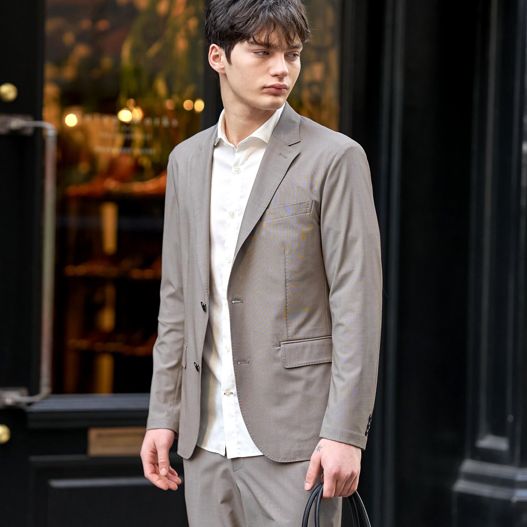 DRESSTERIOR「【セットアップ可】CARREMAN ストレッチジャケット」|テーラードジャケット|