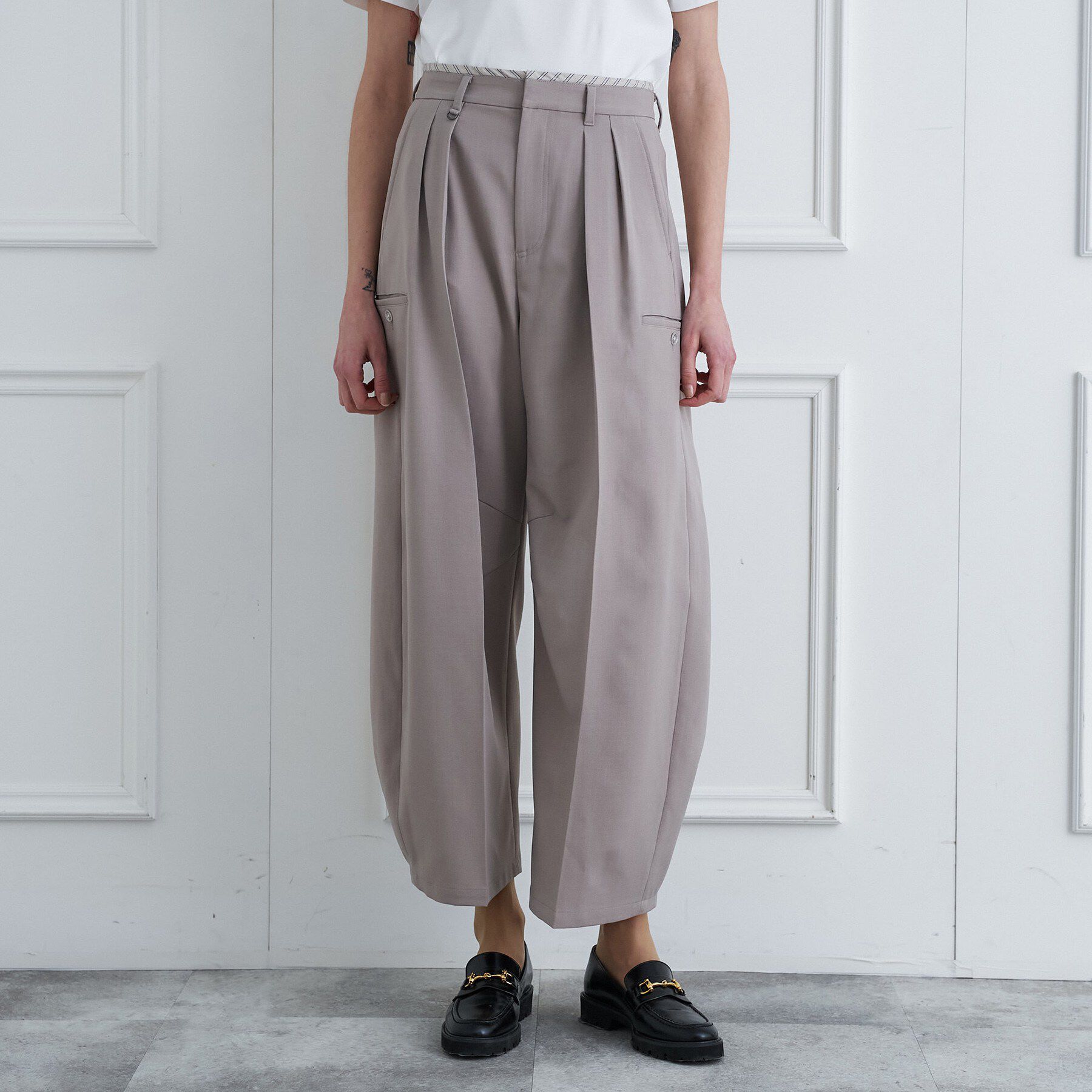 DRESSTERIOR「バレルレッグカーゴパンツ」|その他|