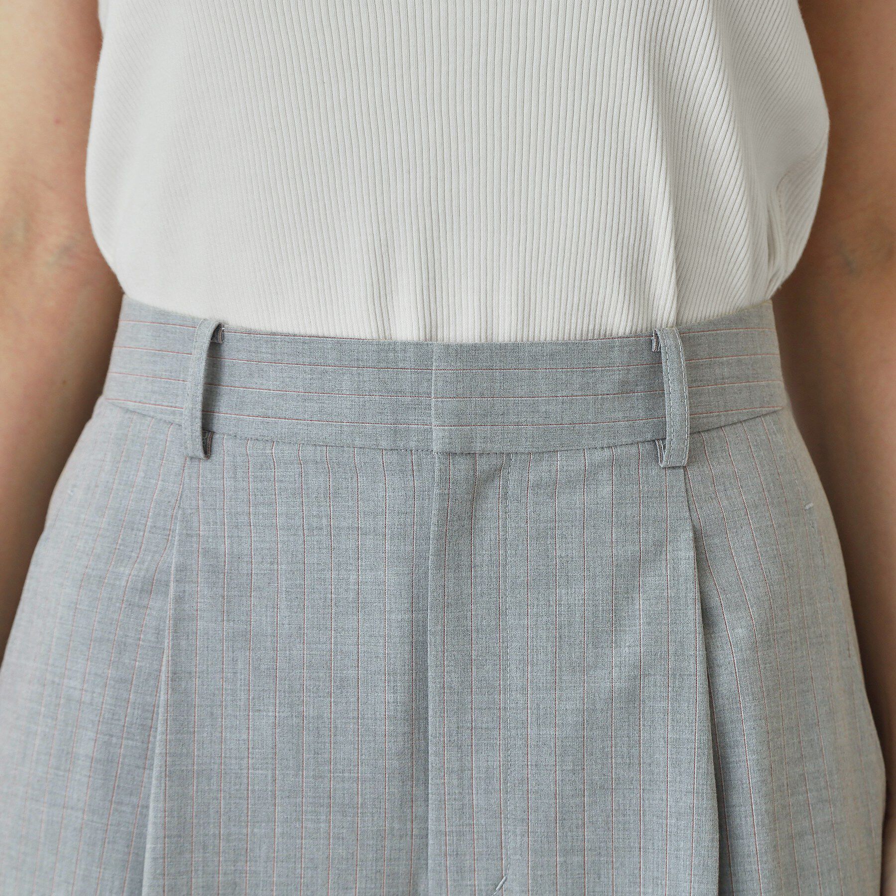 DRESSTERIOR「ストライプ2WAYストレッチサイドラインワイドパンツ」|その他|