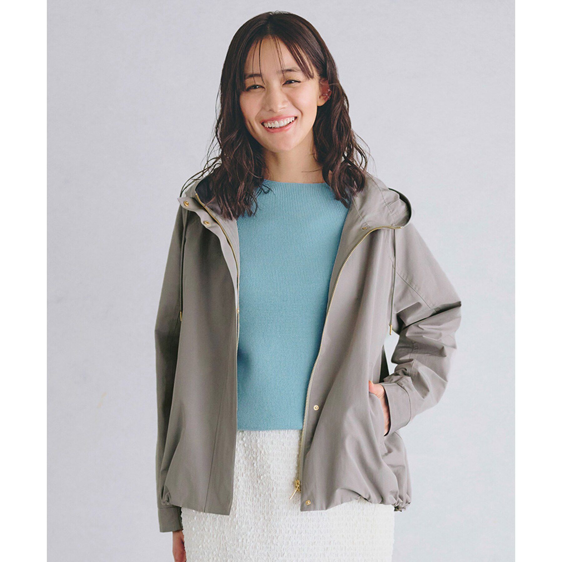 grove「【撥水・洗える】マウンテンパーカ」|ブルゾン・スタジャン|トープ(054)