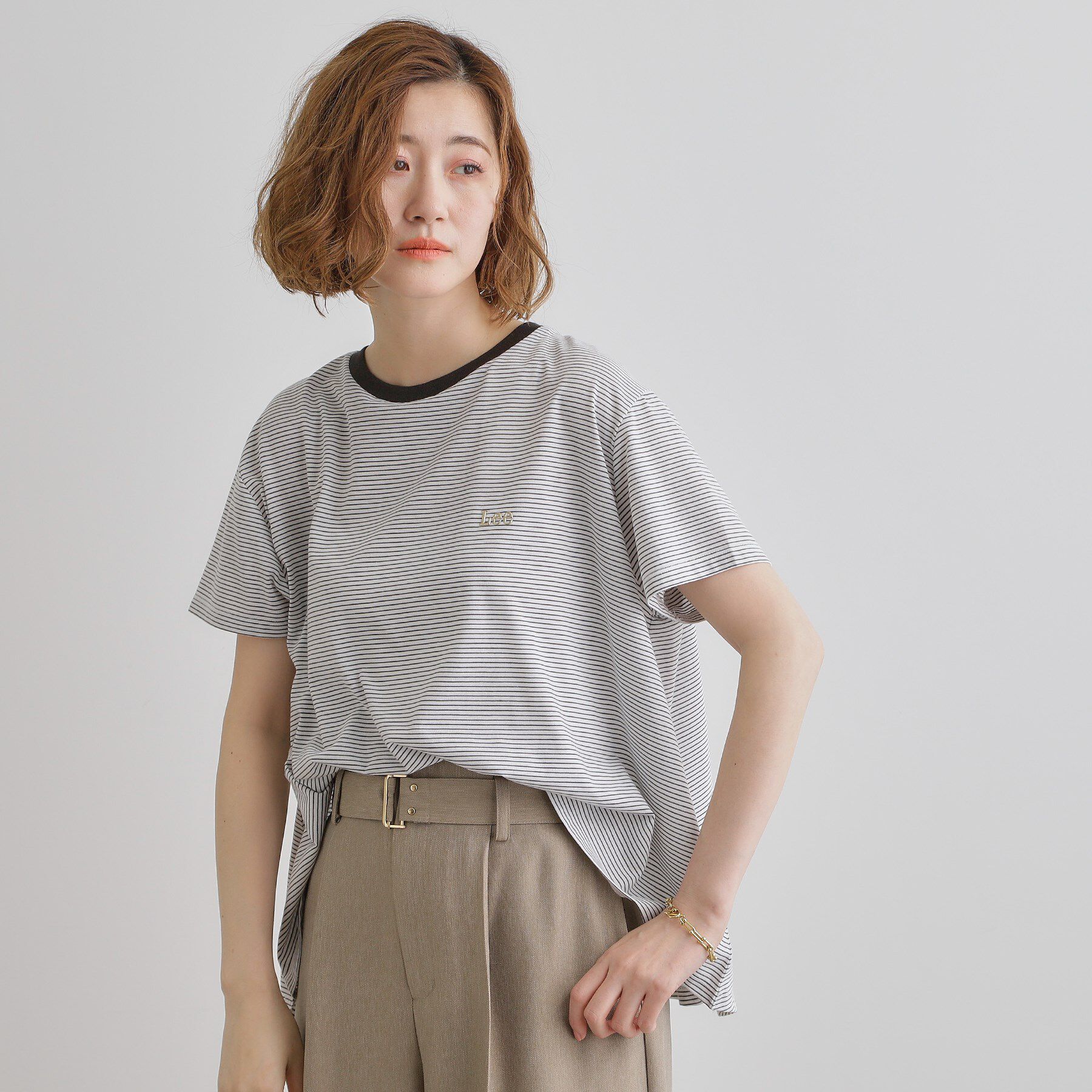 grove「【Lee&times;grove別注】HALF SLEEVE FLARE T-SHIRTS」|Tシャツ・カットソー|