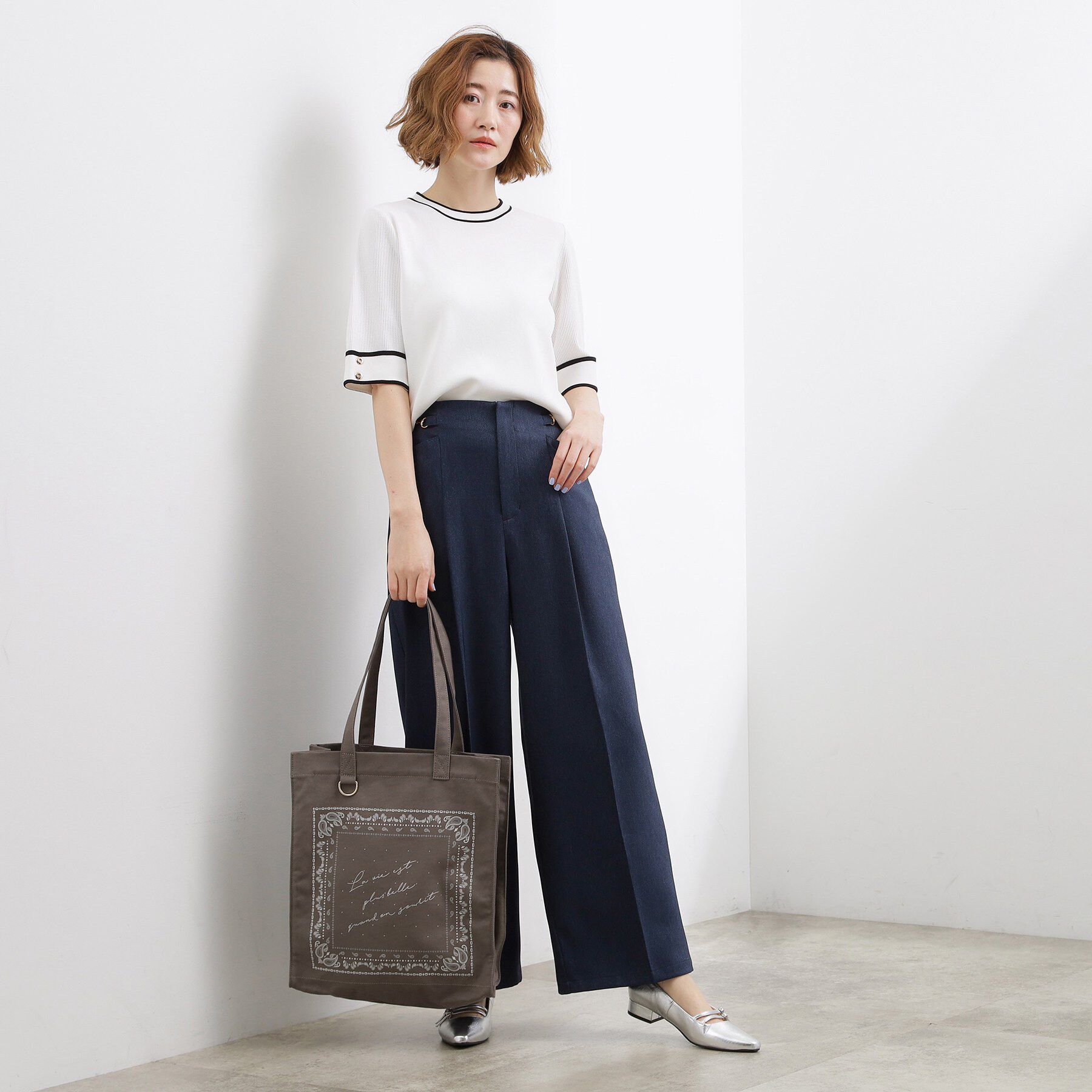 grove「【A4】多機能バンダナプリントトート」|トートバッグ|