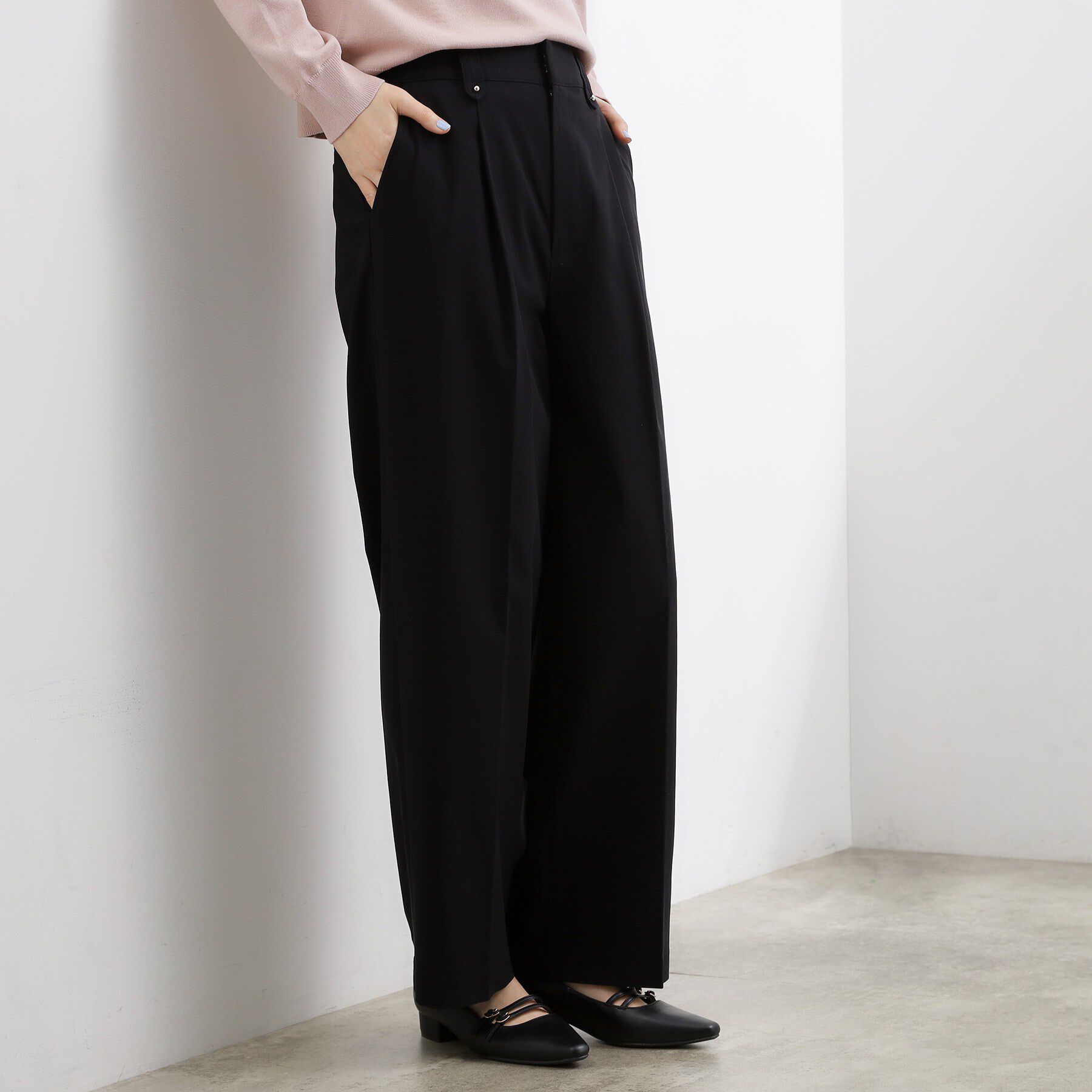 grove「きれい見えと快適さを両立する　春夏対応ワイドパンツ」|その他|