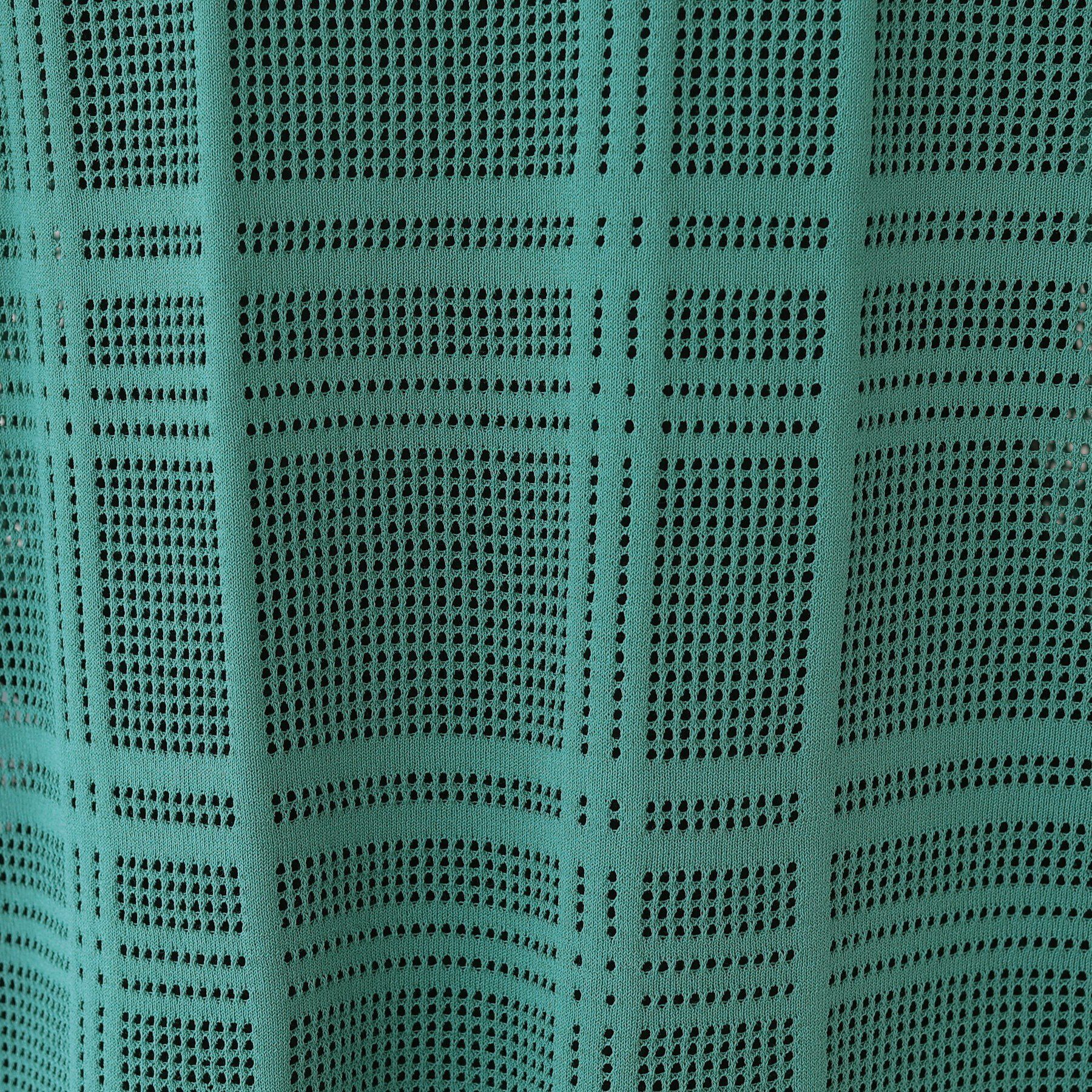 INDIVI「【洗える】メッシュチェック柄ニット」|ニット・セーター|