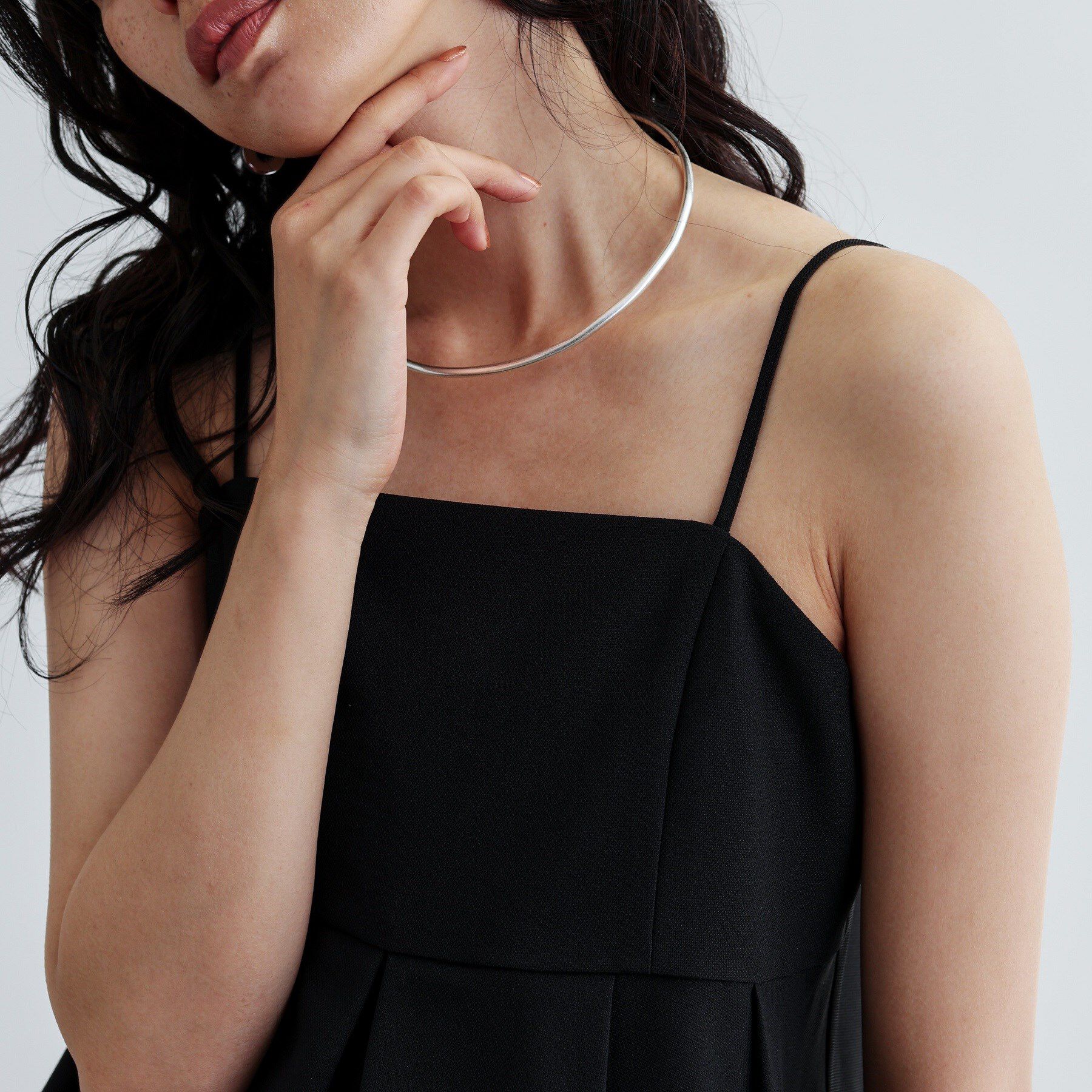 GALLEST「【セットアップ対応】リネンライクビスチェ【カセット服/通勤・オフィス】」|キャミソール|