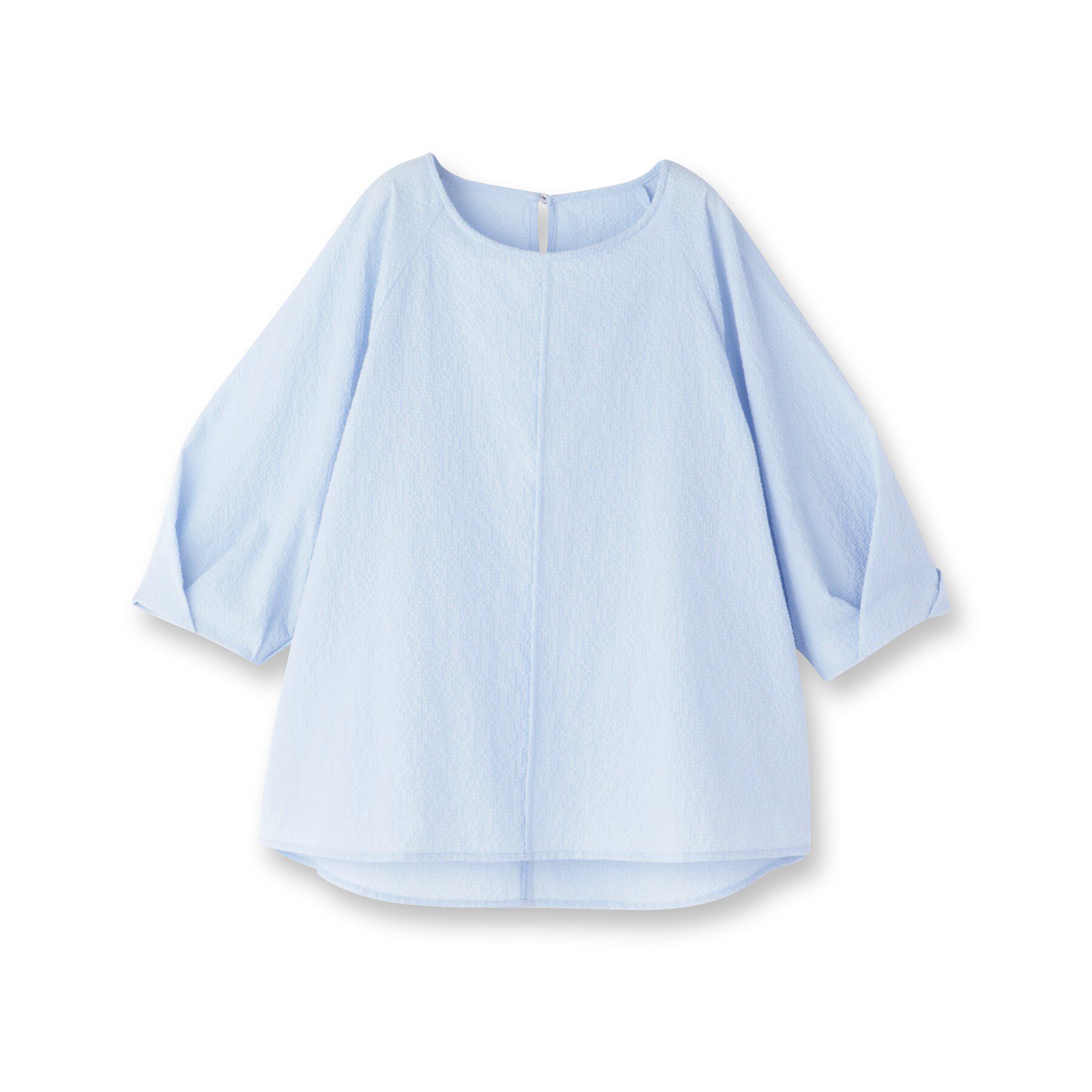 INDIVI「【SETUP可能／涼しい】タックスリーブブラウス」|シャツ・ブラウス|