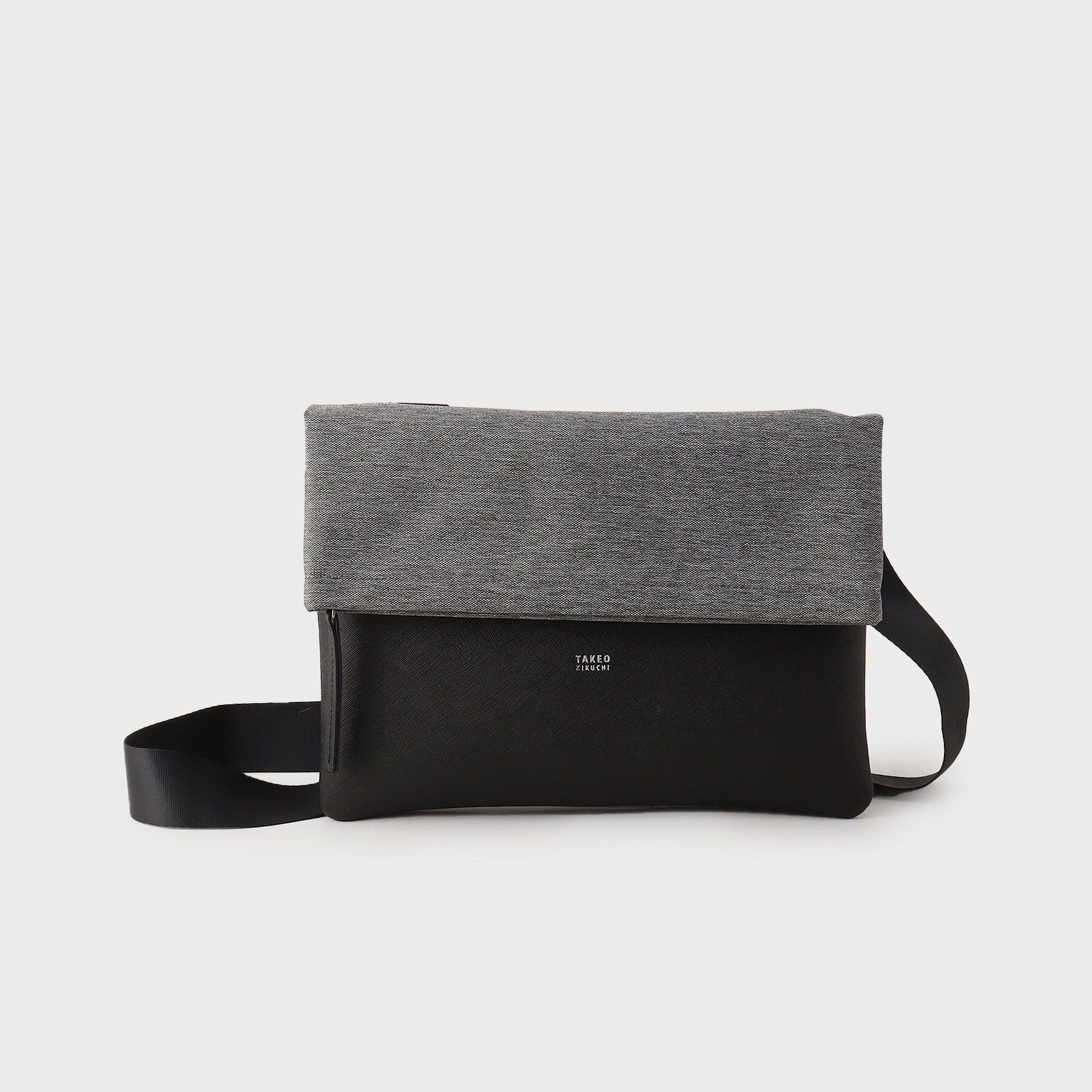 TAKEO KIKUCHI「【2WAY】ショルダー クラッチバッグ」|クラッチバッグ|チャコールグレー(0