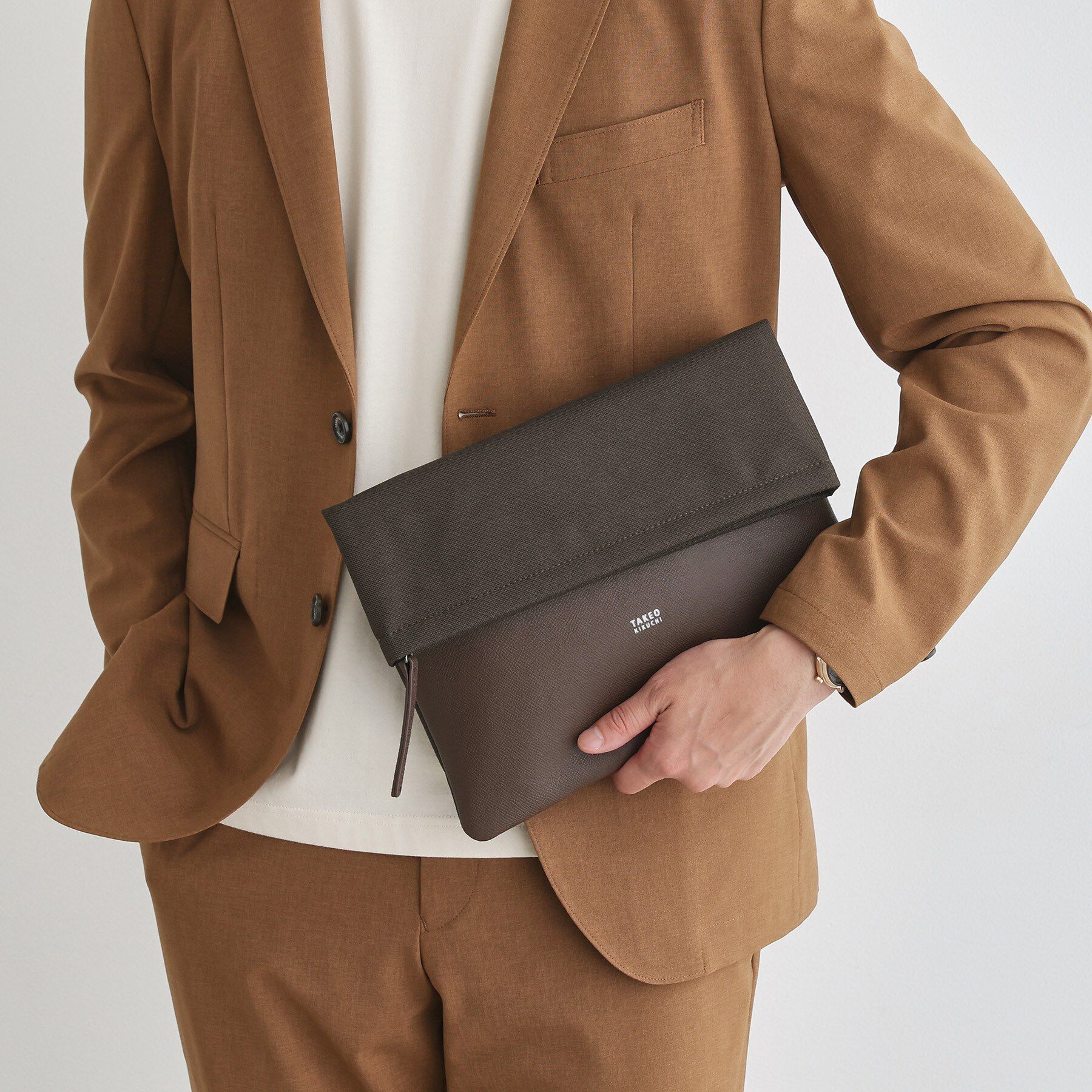 TAKEO KIKUCHI「【2WAY】ショルダー クラッチバッグ」|クラッチバッグ|