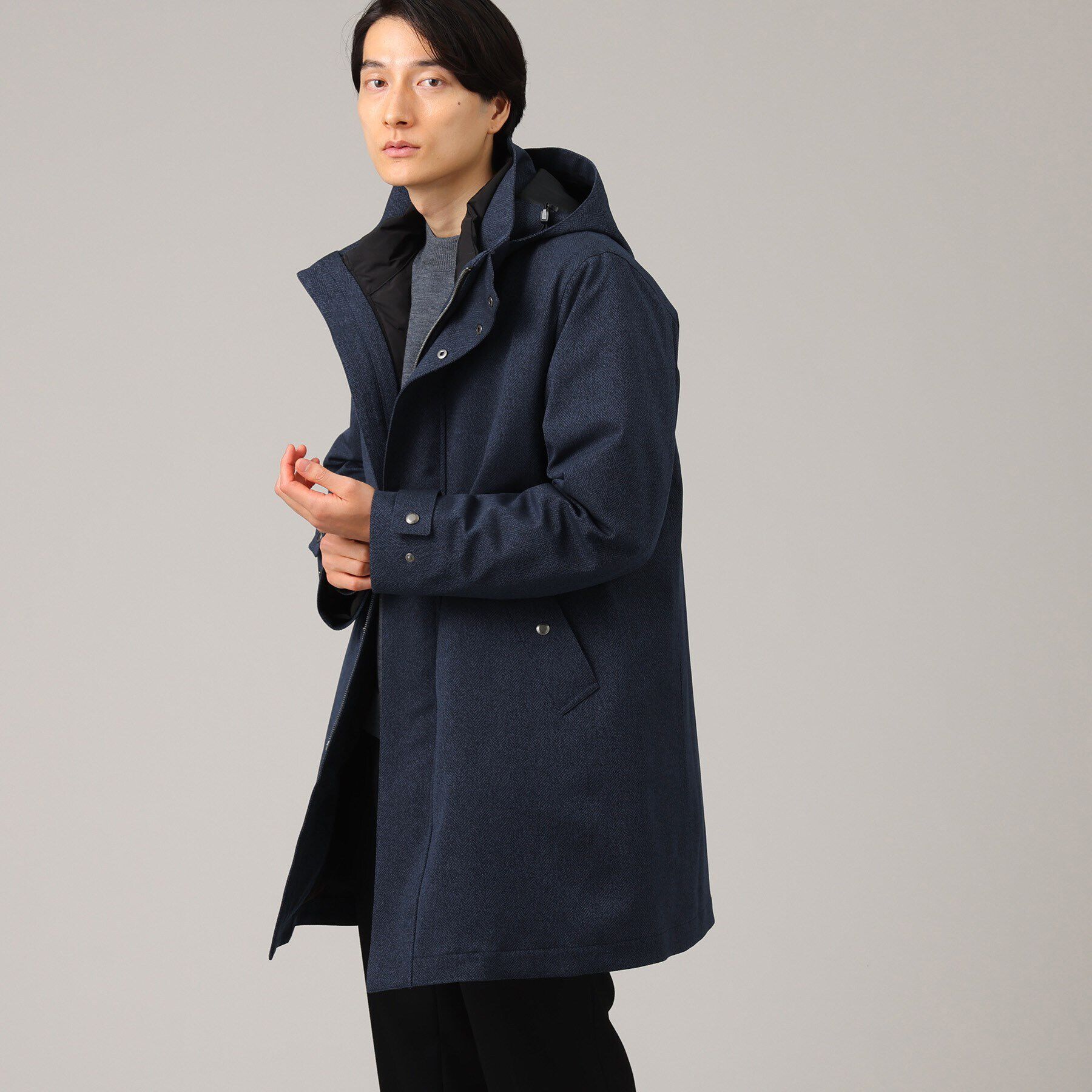 TAKEO KIKUCHI「【3WAY】ジャカードヘリンボン ダウンライナーブルゾン」|その他|