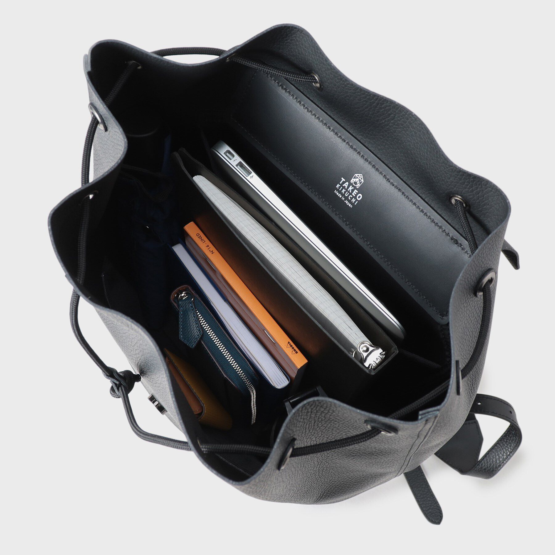 TAKEO KIKUCHI「【THE FLAGSHIP】ダブルフェイス レザーリュック」|リュック|