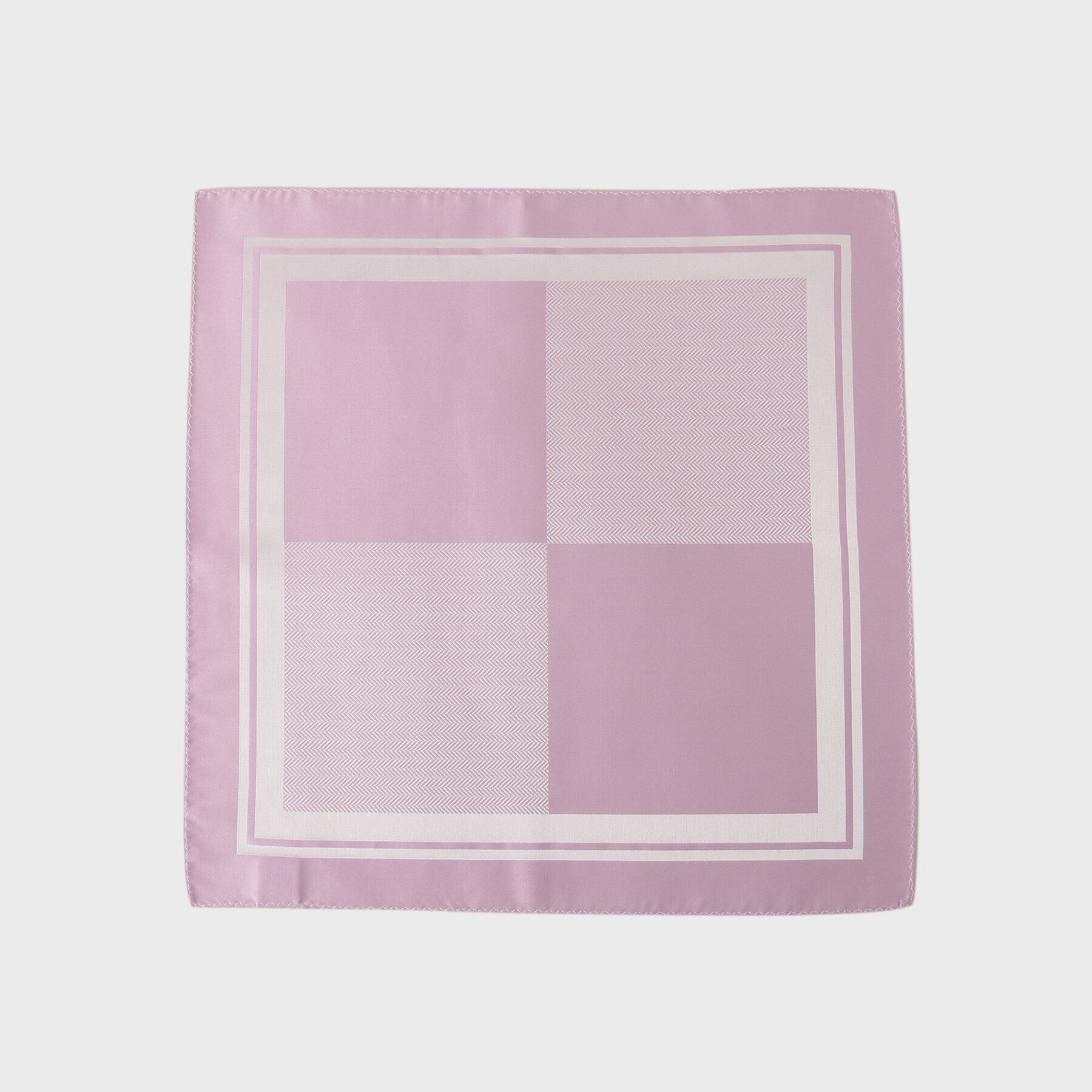 TAKEO KIKUCHI「【セレモニー対応】サテン4面パネル ポケットチーフ」|バンダナ・スカーフ|ピンク(066)