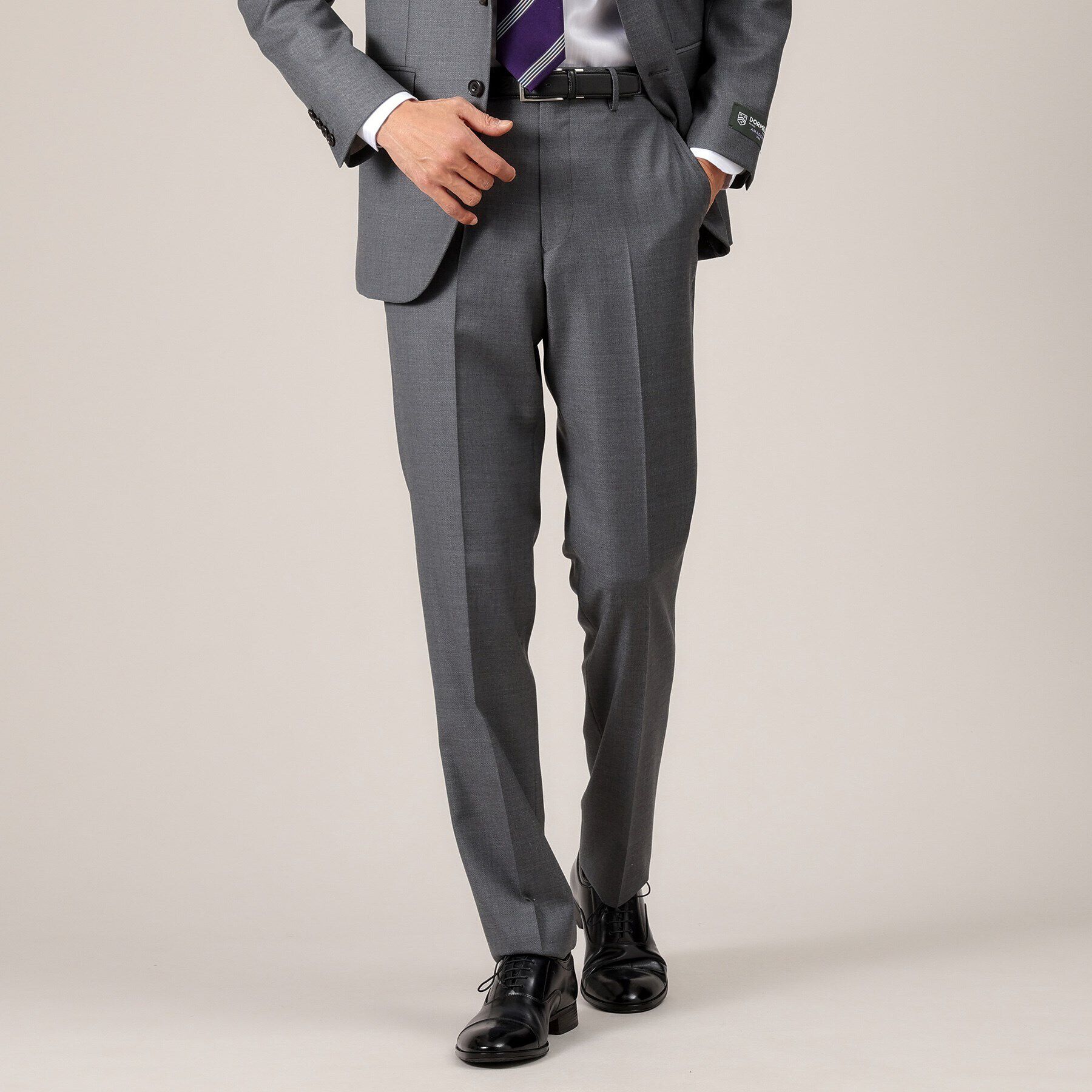 TAKEO KIKUCHI「【DORMEUIL AMADEUS365】無地見え ダイアゴナル スーツ/3ピース対応」|スーツ|