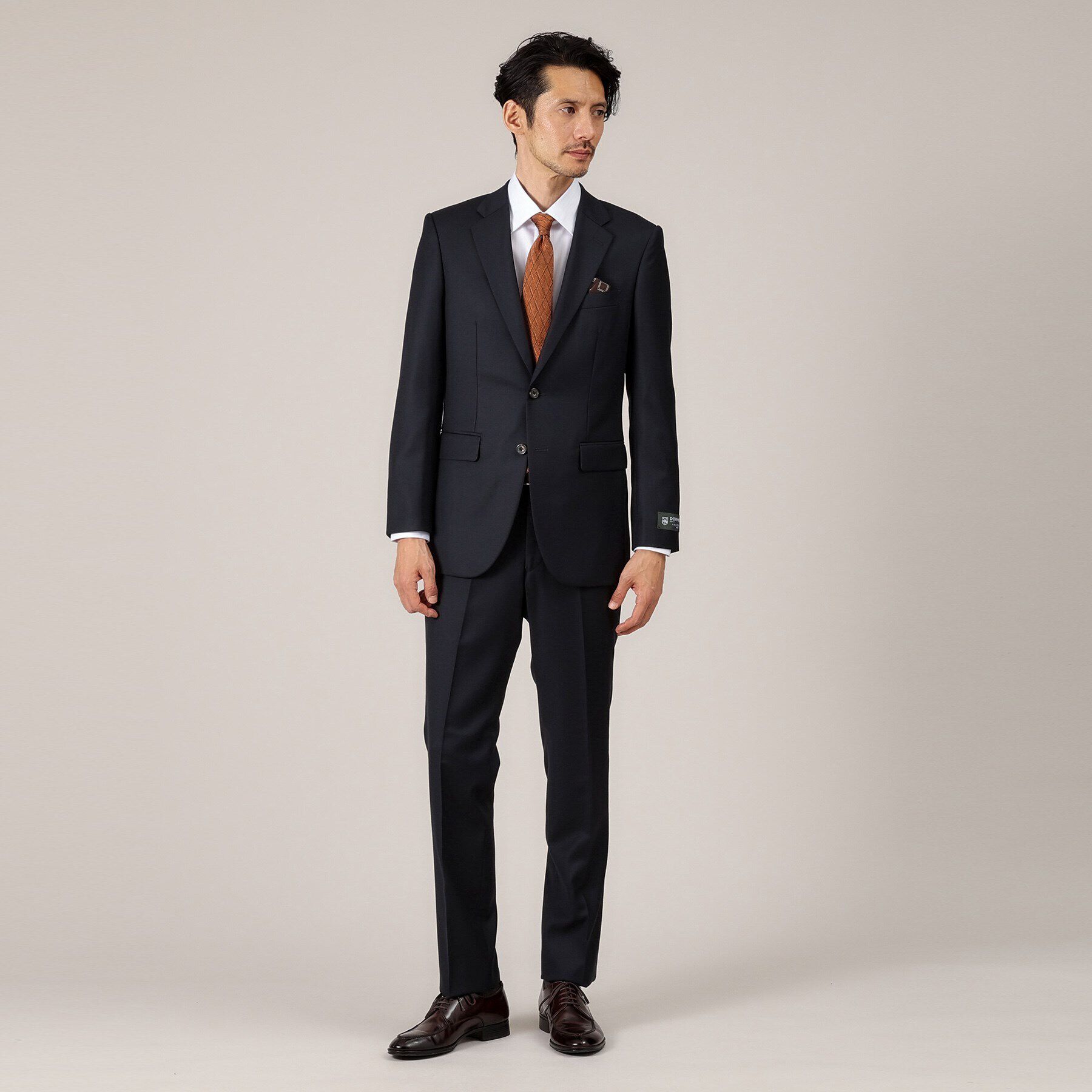 TAKEO KIKUCHI「【DORMEUIL AMADEUS365】無地見え ダイアゴナル スーツ/3ピース対応」|スーツ|