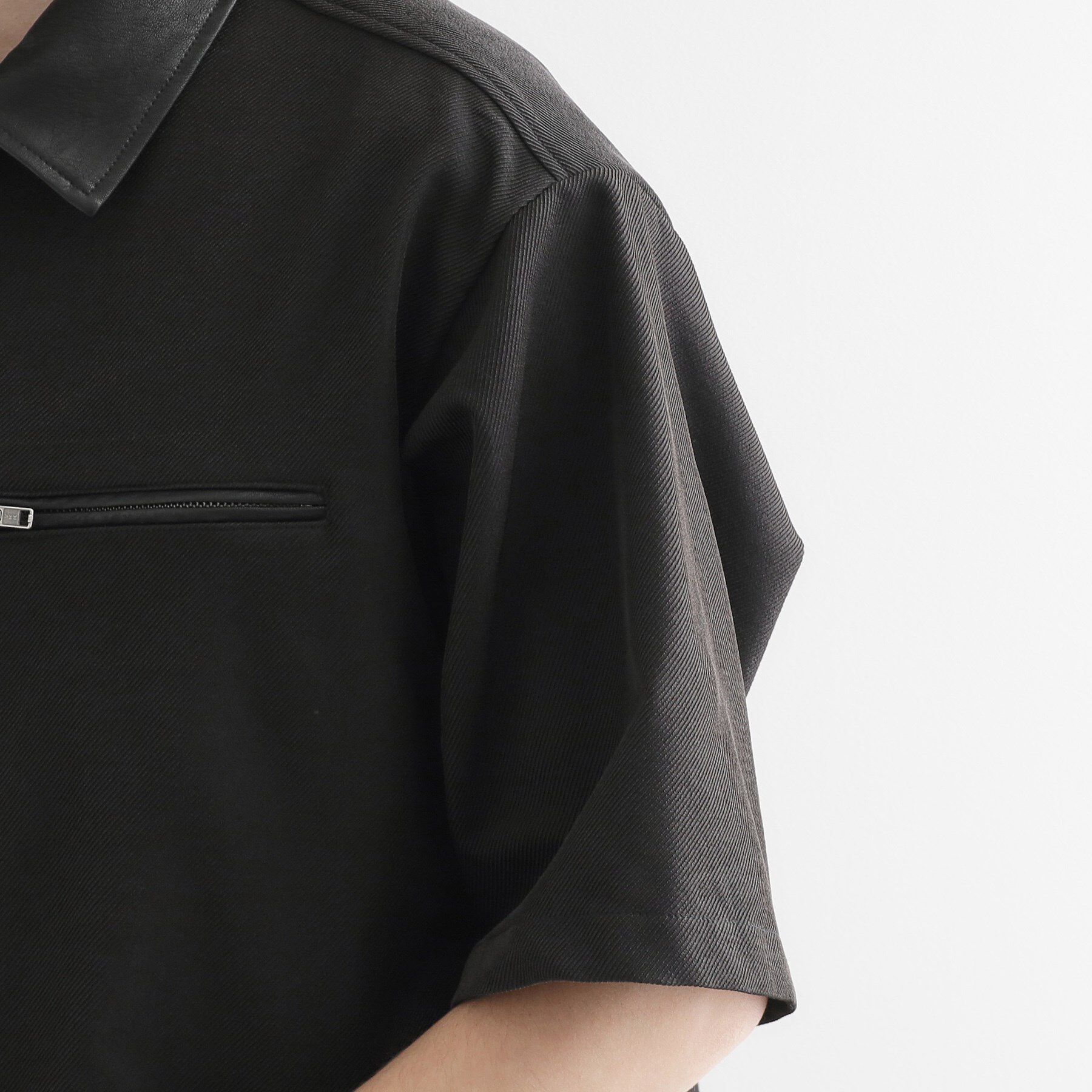 tk.TAKEO KIKUCHI「衿配色ワーカーシャツアウター」|シャツ・ブラウス|