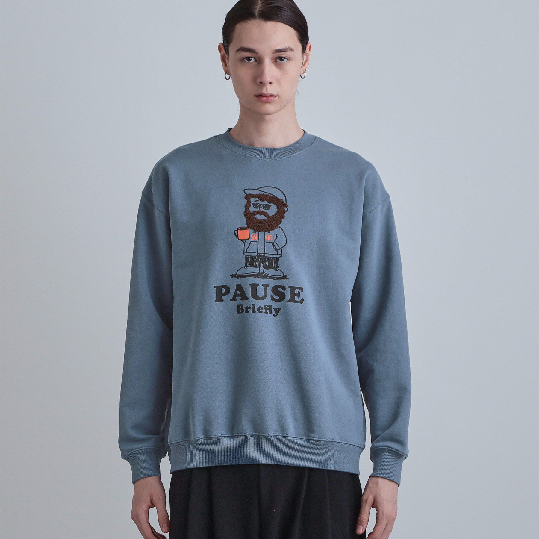 tk.TAKEO KIKUCHI「ヒゲサガラスウェット」|パーカー|