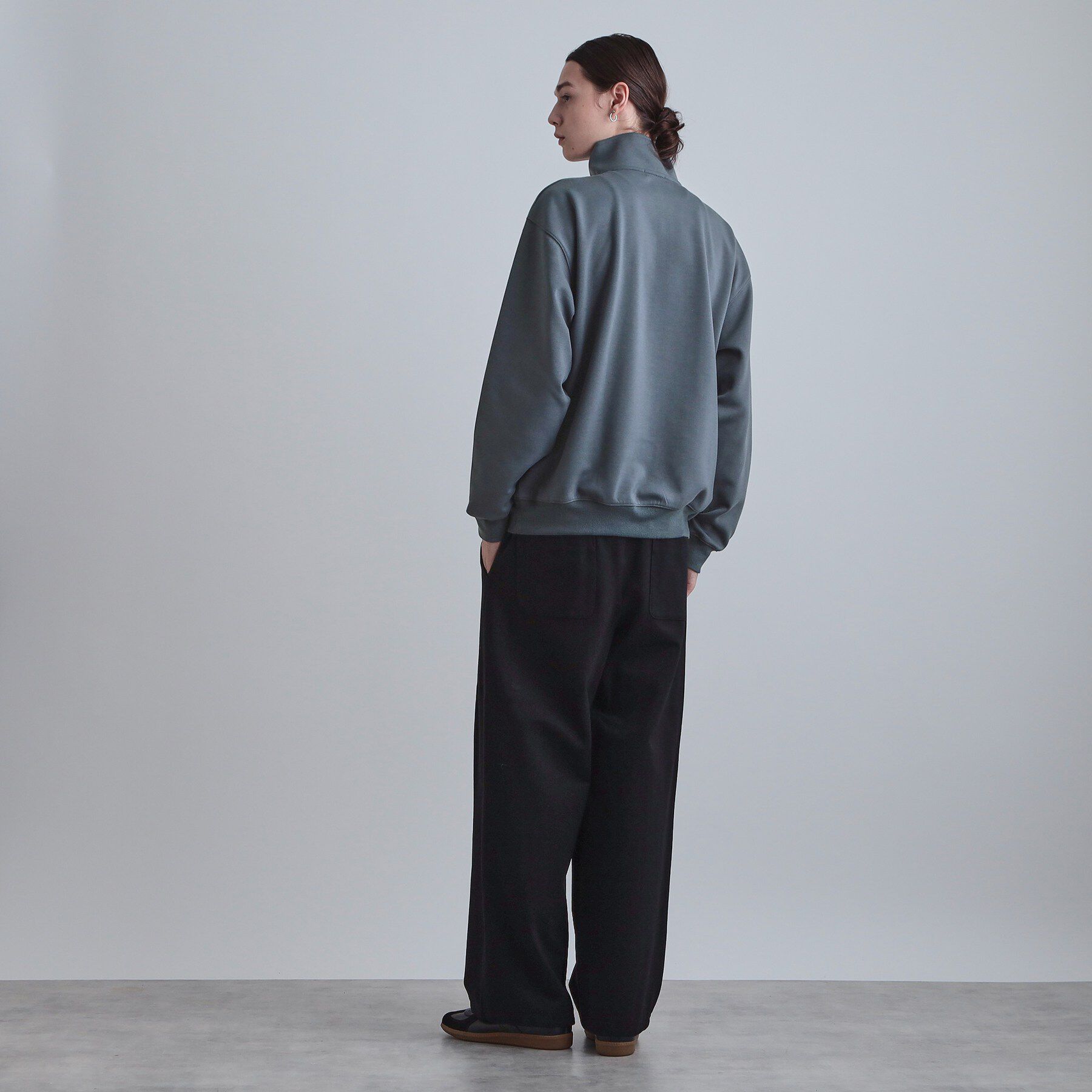 tk.TAKEO KIKUCHI「ハーフジップスウェット」|パーカー|