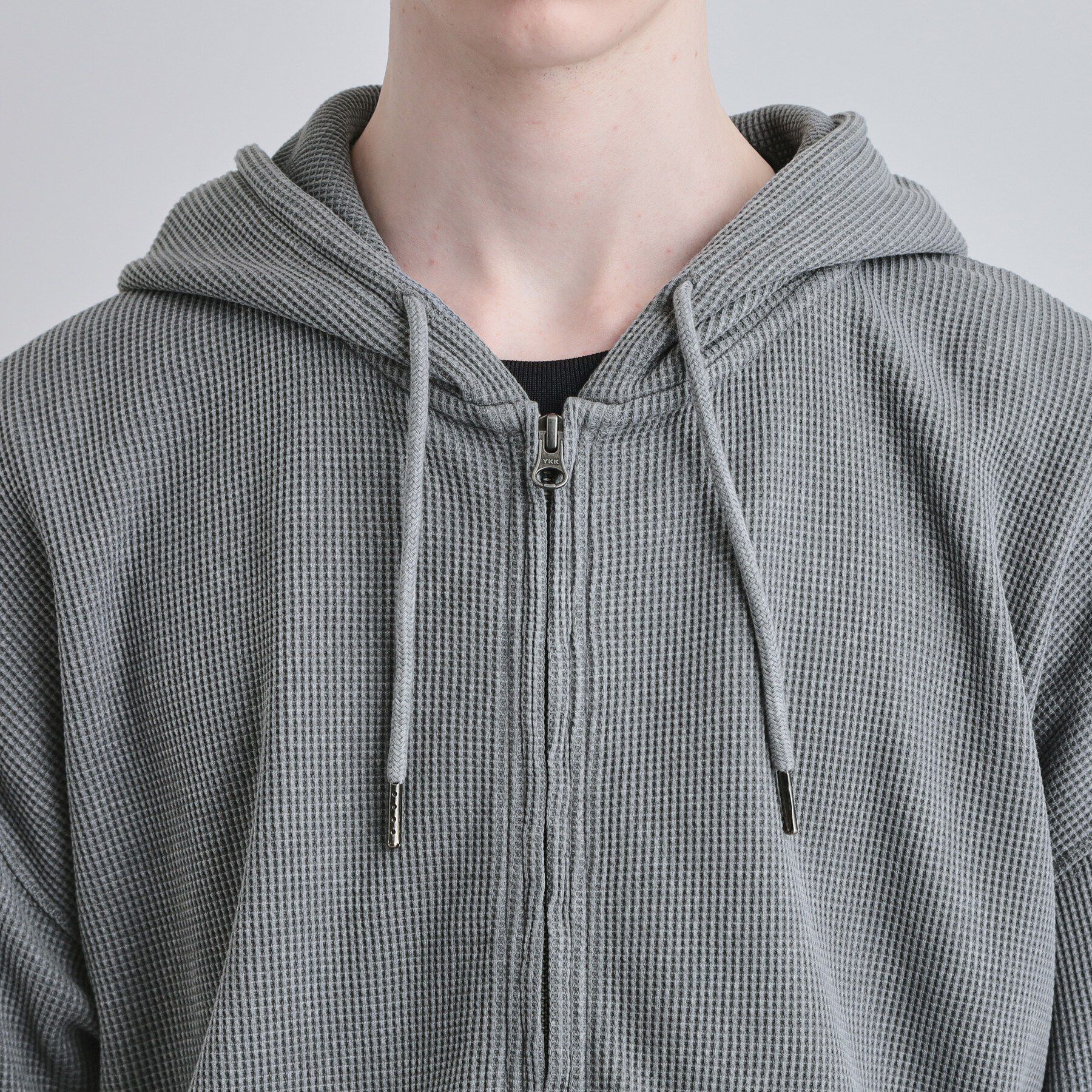 tk.TAKEO KIKUCHI「ヴィンテージワッフルジップパーカー」|パーカー|