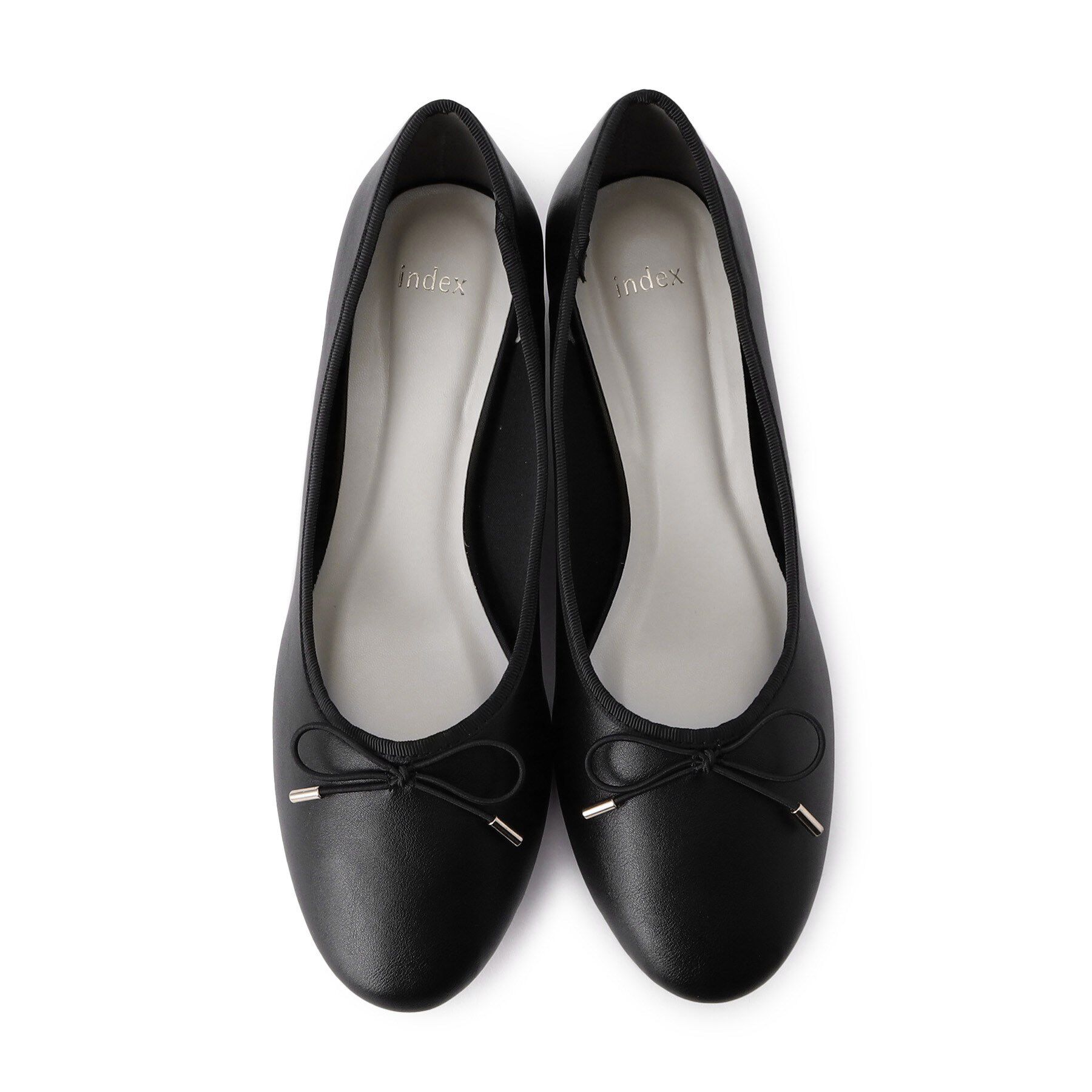 index「ラウンドトゥヒールバレエシューズ」|パンプス|