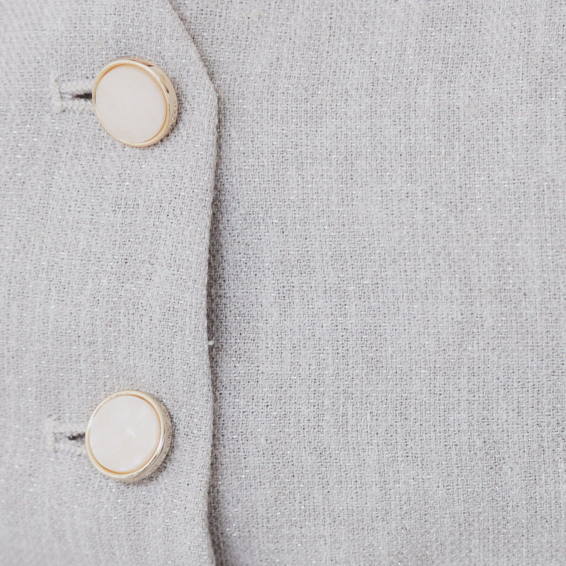 index「麻混ラメツイードペプラムジレ/セットアップ対応【洗濯機洗い可】」|ベスト・ジレ|