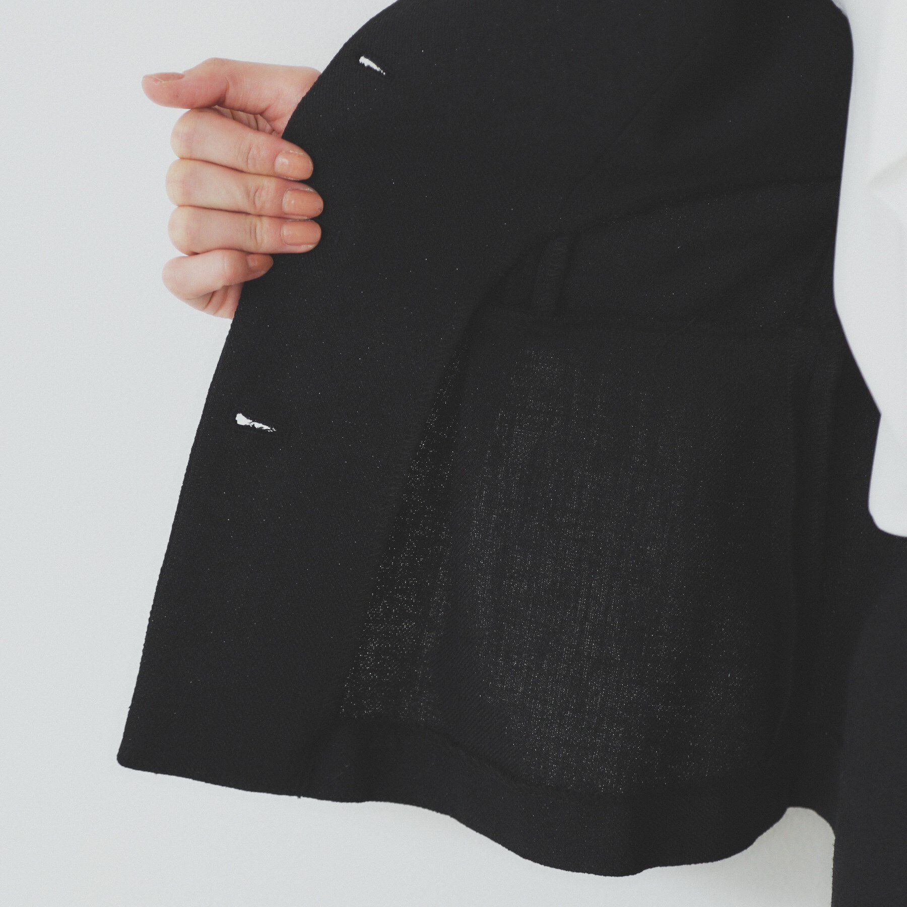 index「麻混ラメツイードペプラムジレ/セットアップ対応【洗濯機洗い可】」|ベスト・ジレ|