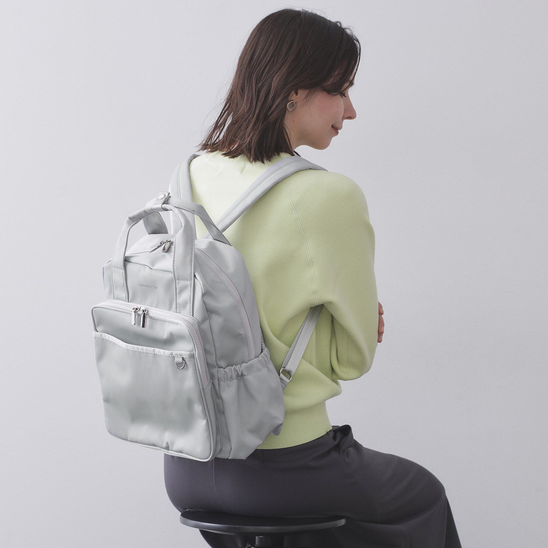OPAQUE.CLIP「フロントポケットデザインリュック【2WAY／マルチポケット】」|リュック|