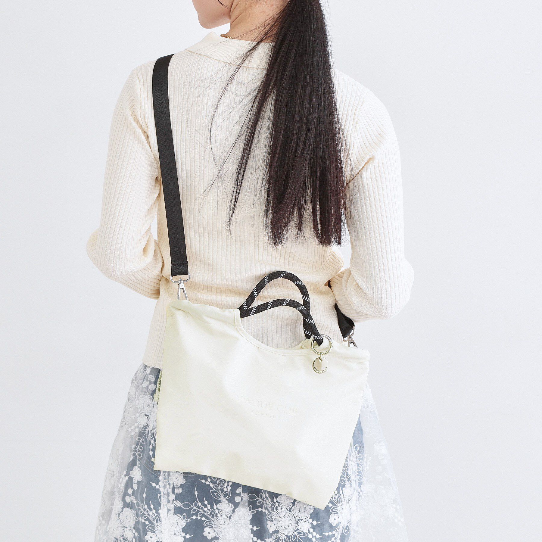 OPAQUE.CLIP「2WAYミニロープハンドルバッグ」|ハンドバッグ|