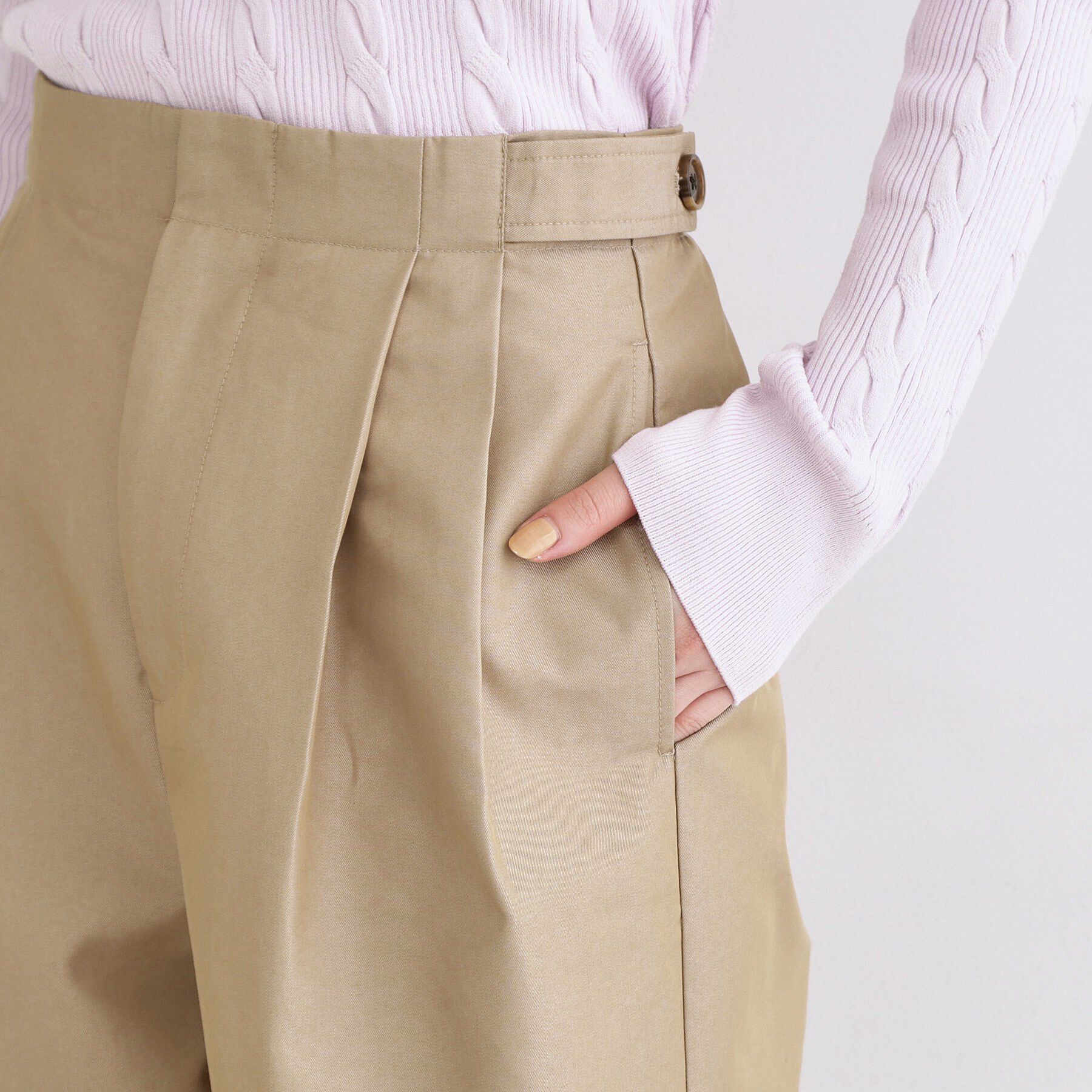 OPAQUE.CLIP「シャンブレータックチノワイド【洗濯機OK】」|その他|