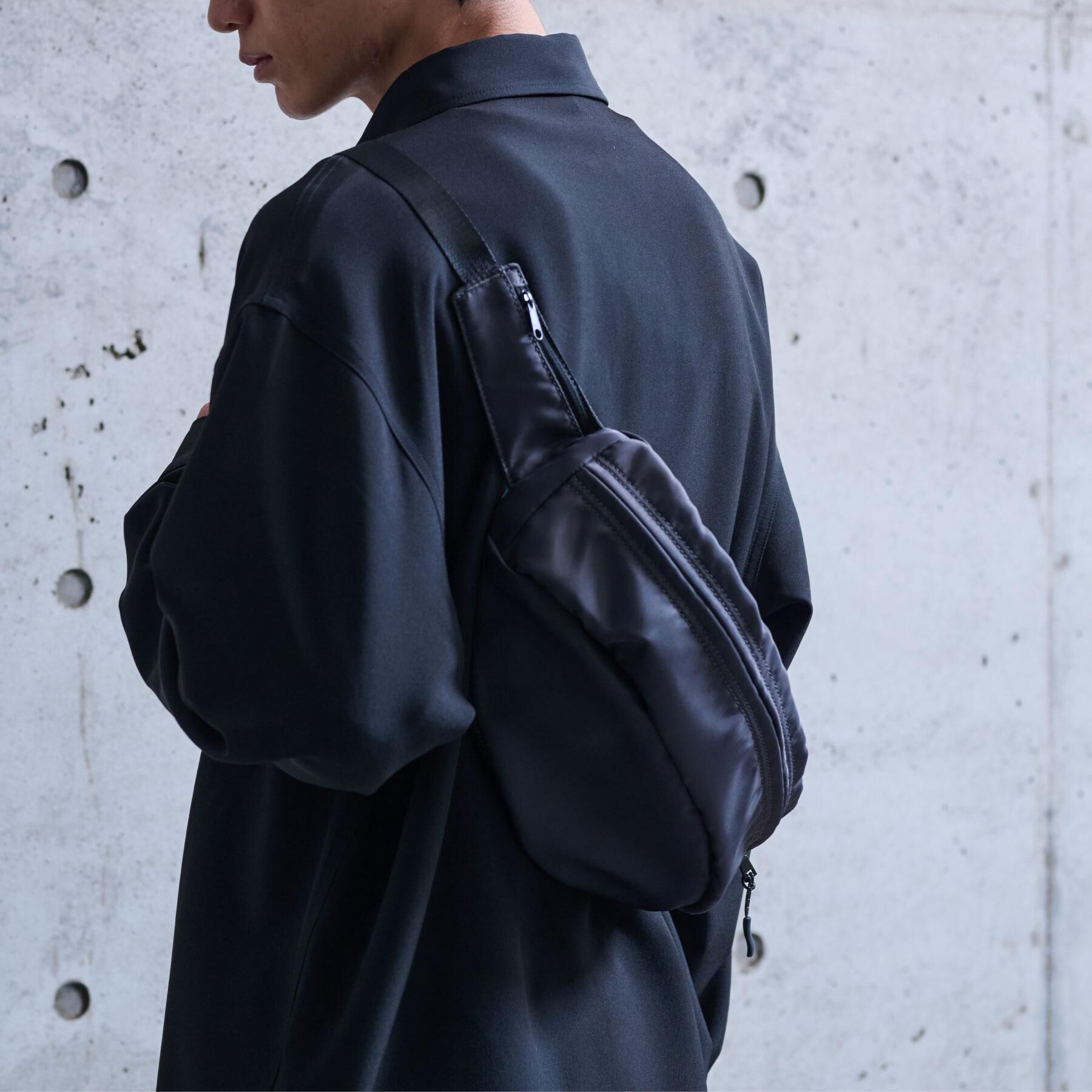 THE SHOP TK「メタルバックルウエストバッグ」|その他|チャコールグレー(0