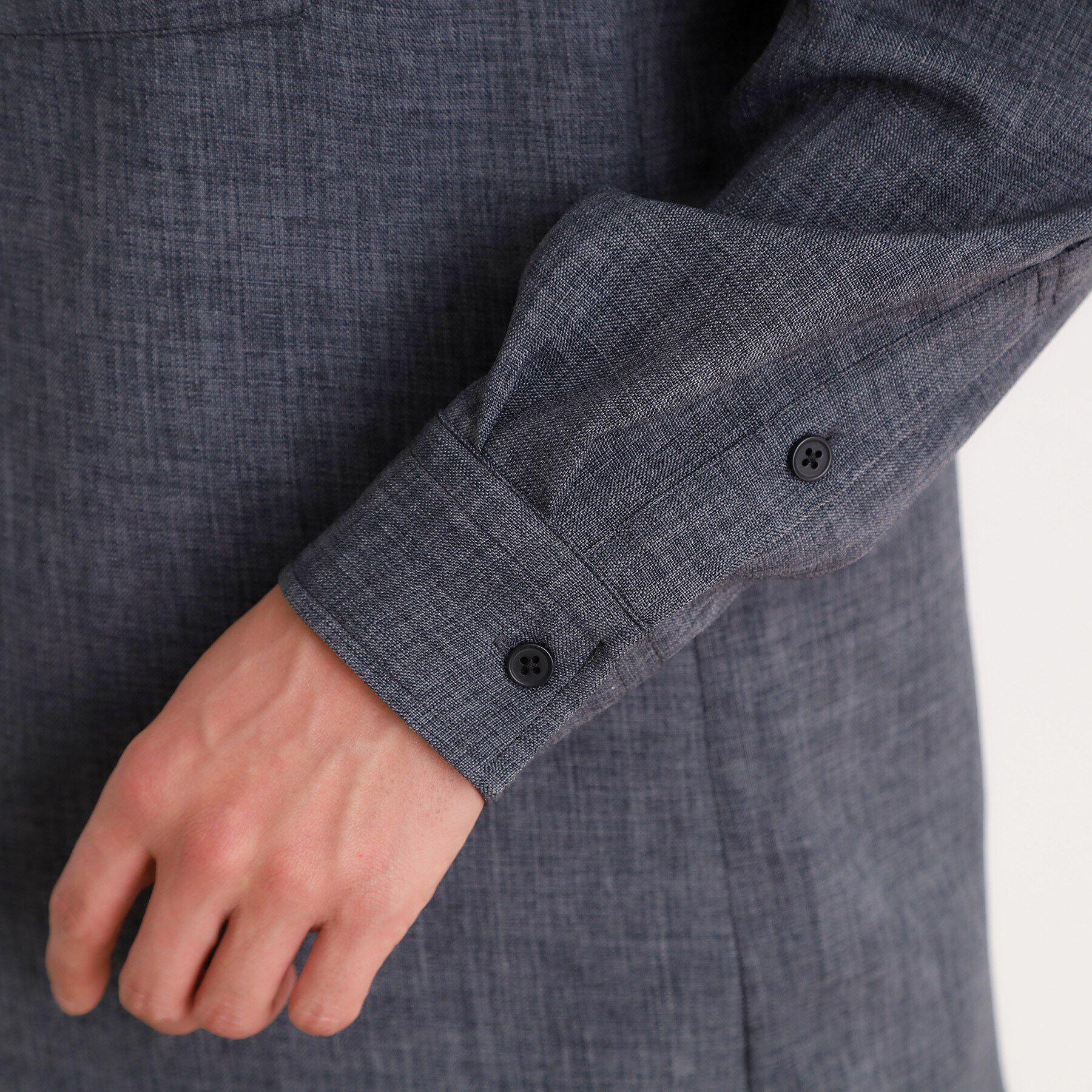 THE SHOP TK「リネンライクレギュラーカラーシャツ セットアップ可」|シャツ・ブラウス|