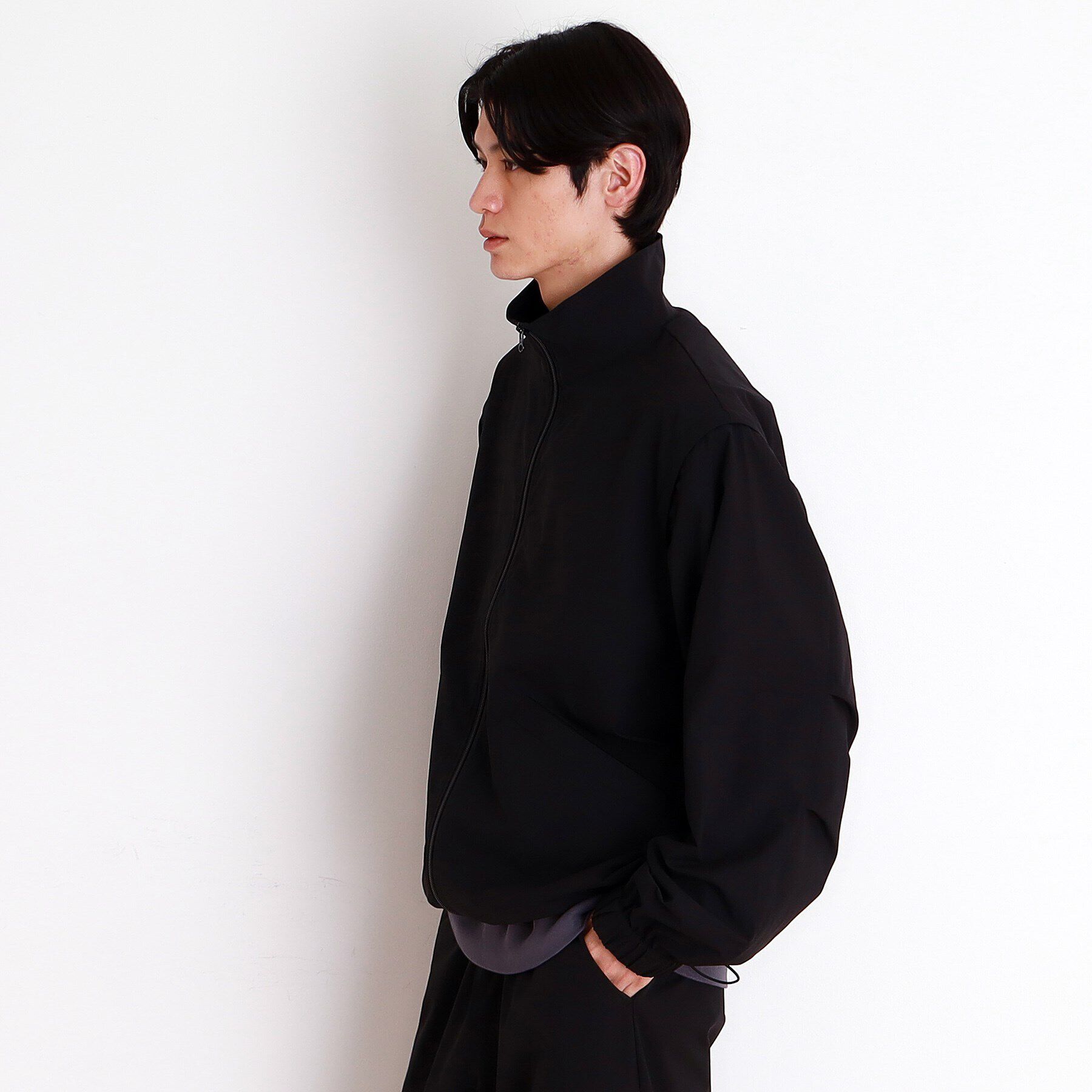 THE SHOP TK「デタッチャブルスタンドブルゾン＆ベスト　セットアップ可/2WAY」|ブルゾン・スタジャン|