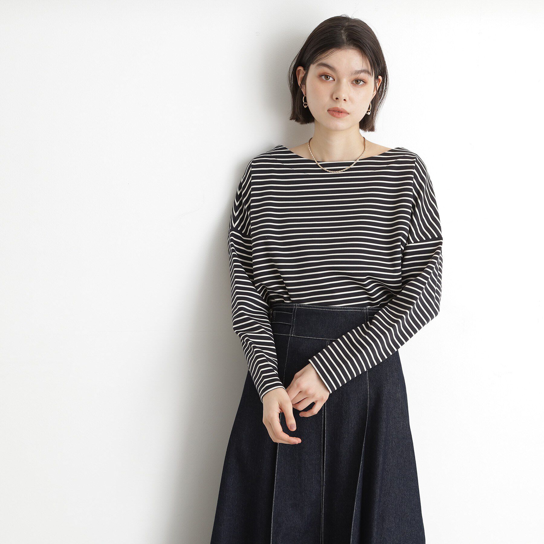 THE SHOP TK「ドロップショルダープルオーバー【洗える】」|Tシャツ・カットソー|