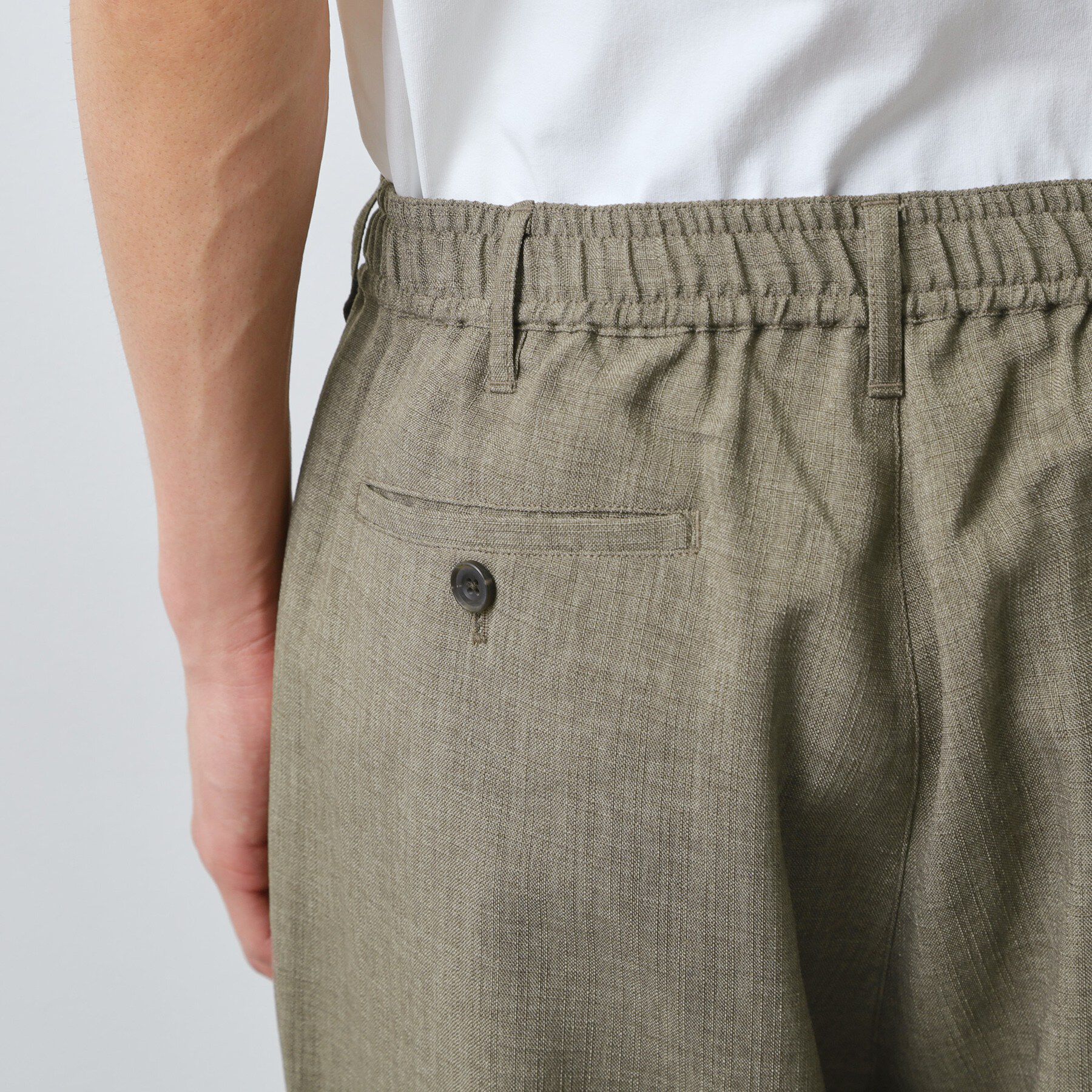 THE SHOP TK「【LINO FINE】リネンライク　ワイドイージーパンツ  UVカット/イージーケア/吸水速乾/洗濯」|その他|