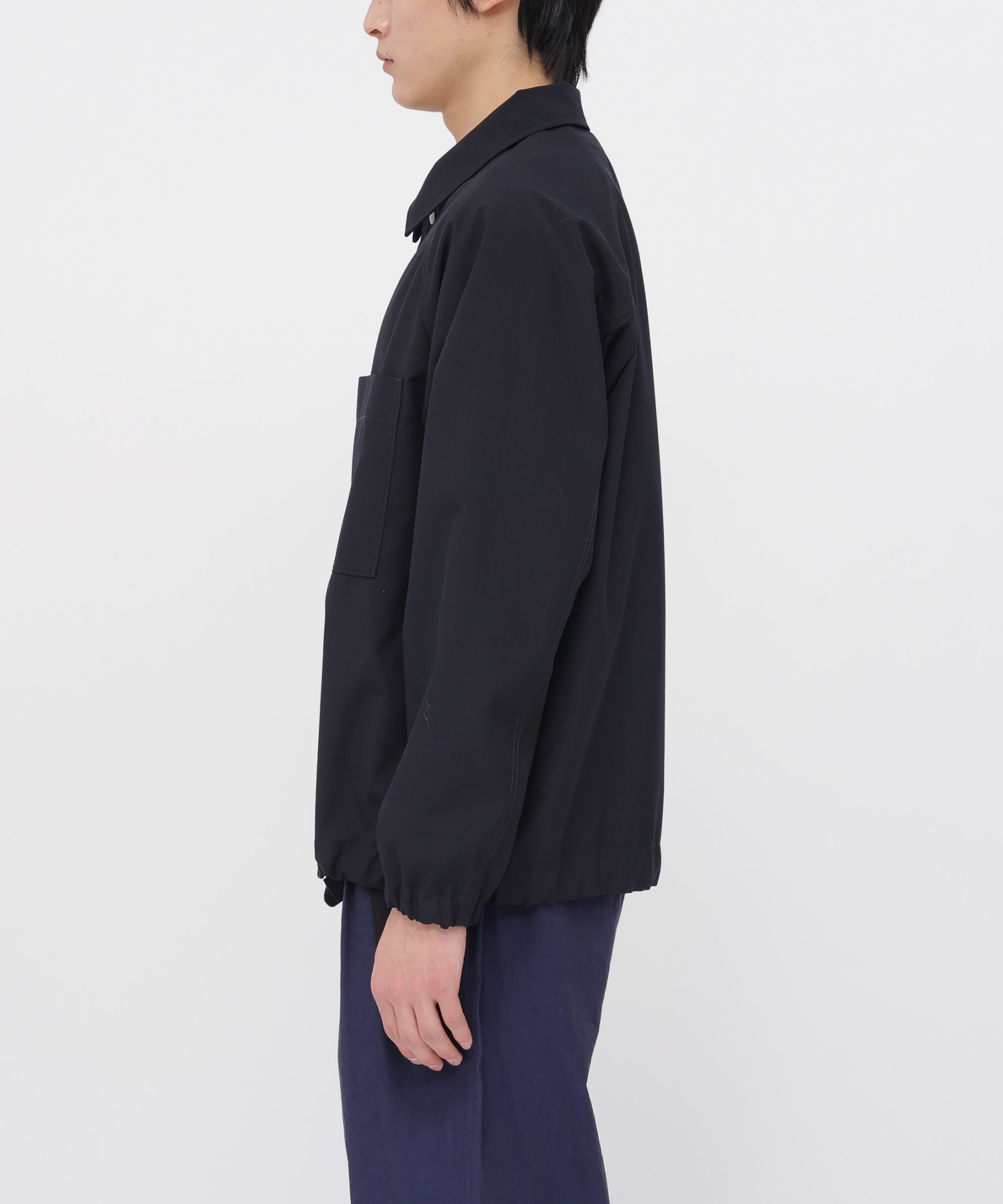 MHL.「UNIFORM WOOL POLYESTER BLOUSON」|ブルゾン・スタジャン|